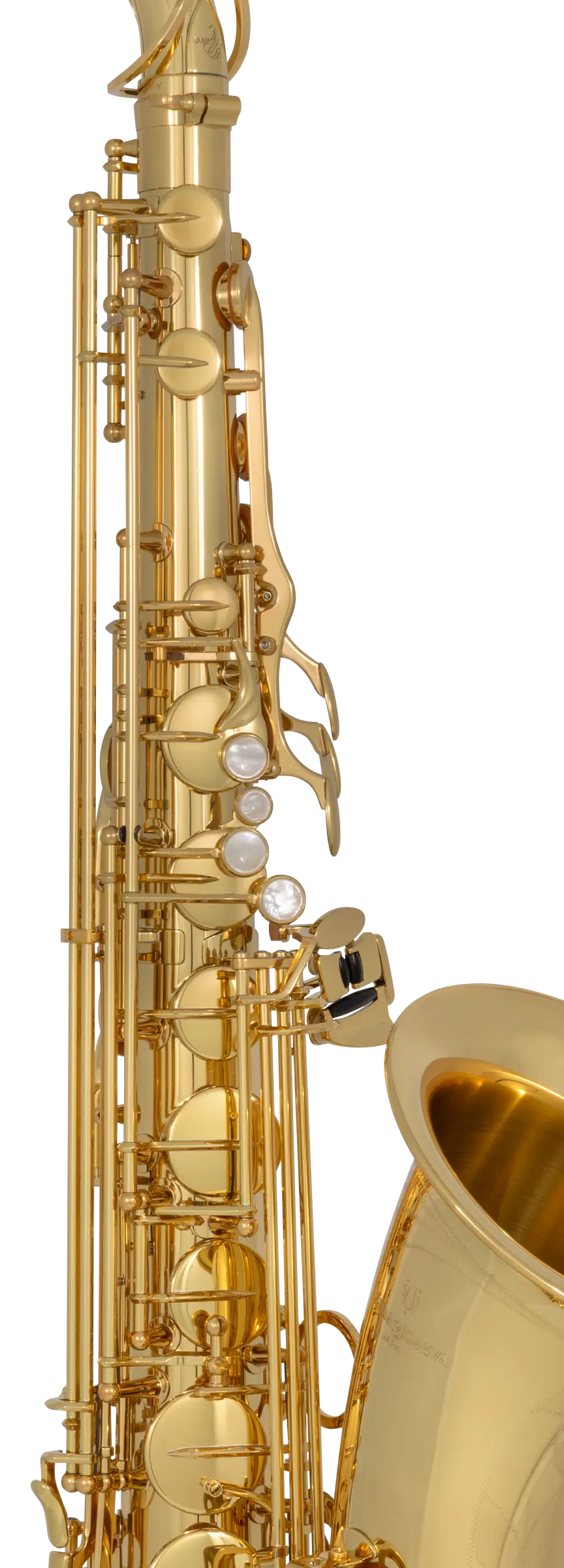 TWO1 Yanagisawa Professional Tenor Saxophone - zoomed in