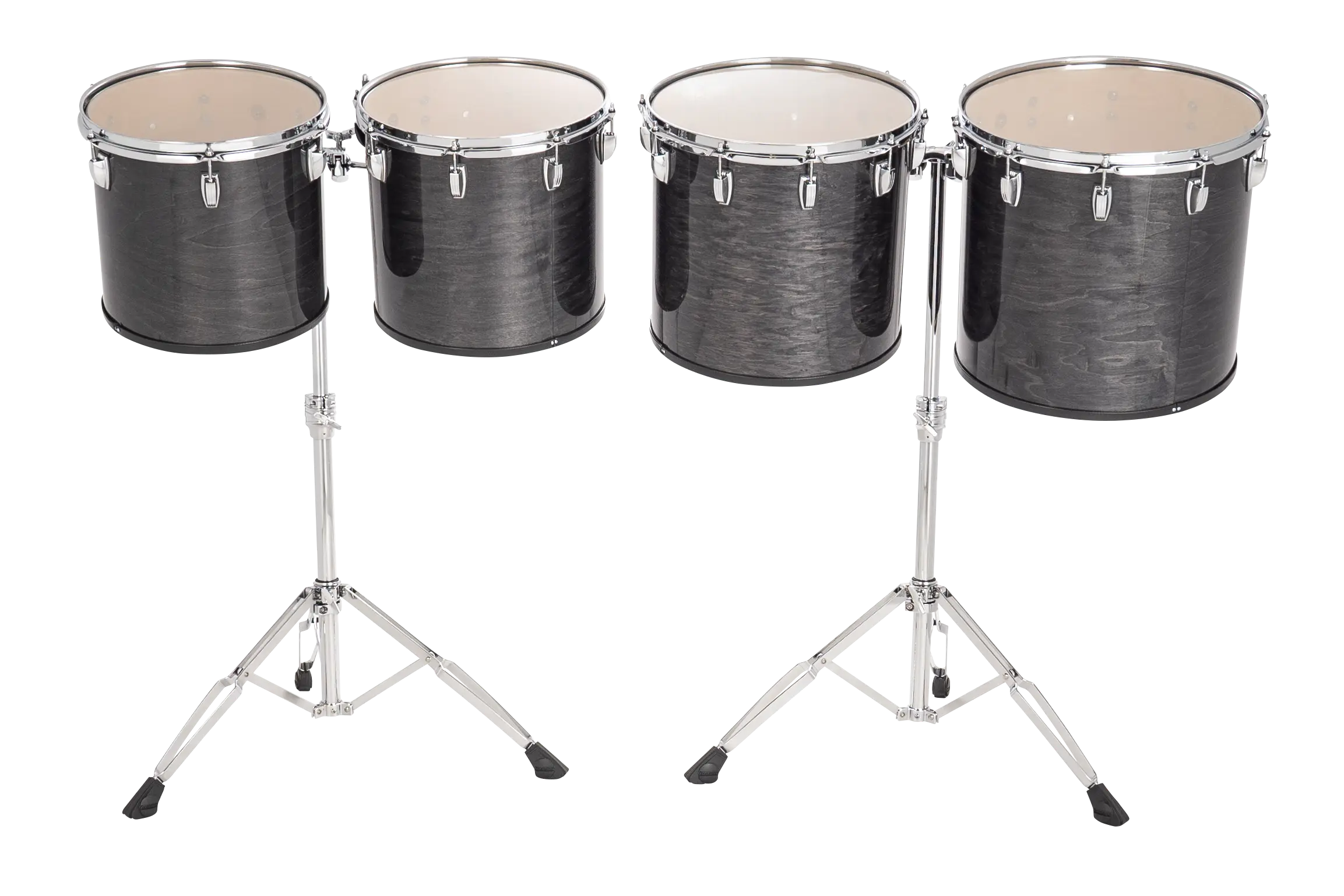 LECTS36TRY Ludwig Concert Single Head Toms Low Range Charcoal Grey B - zoomed in