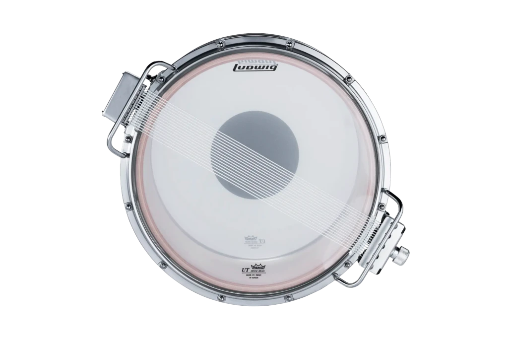 LU2MS24ACW Ludwig 12X14 ULT2 SNARE DRUM WHITE