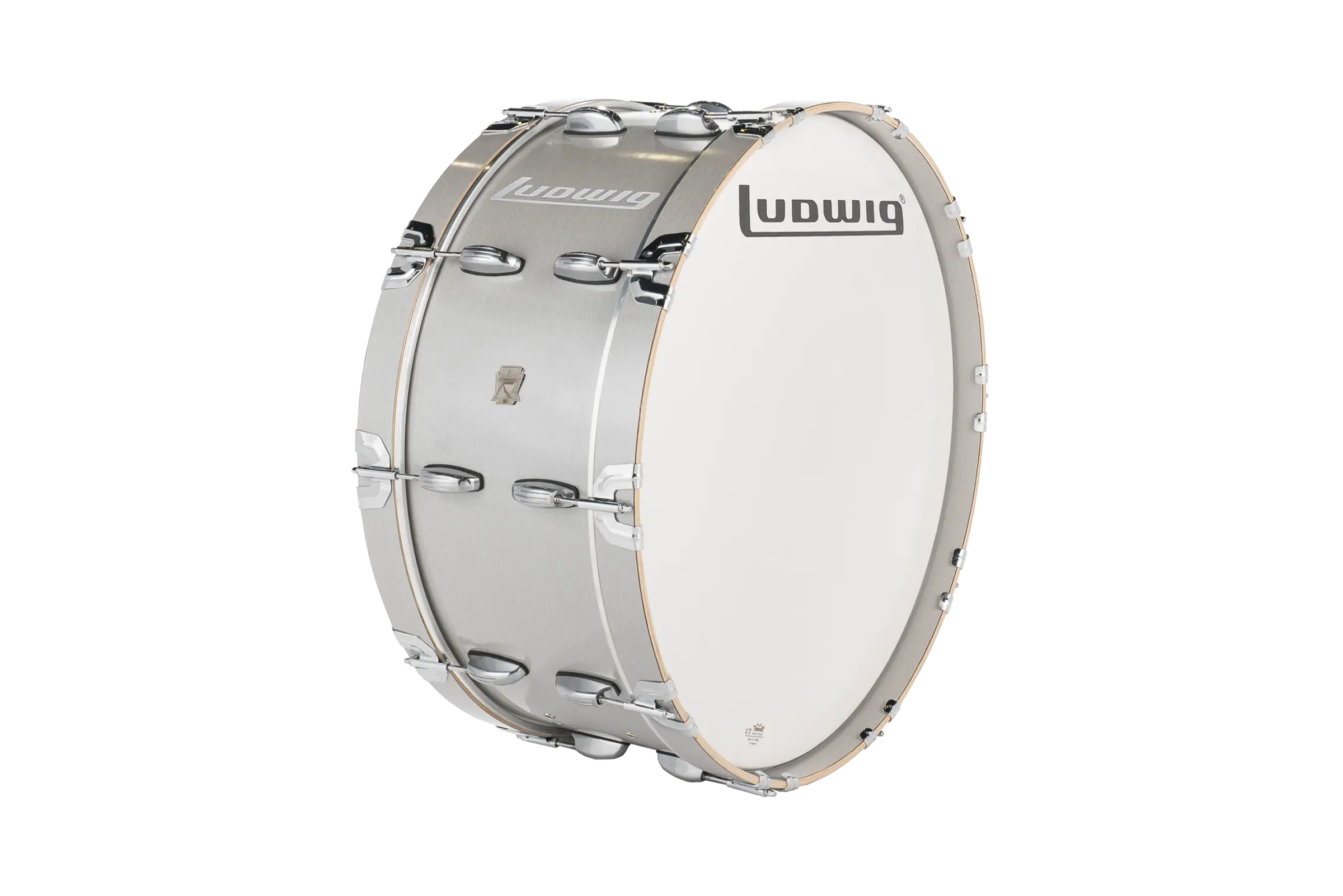 LUSB26P7 Ludwig 10X26 Scotch Bass Grey - zoomed in