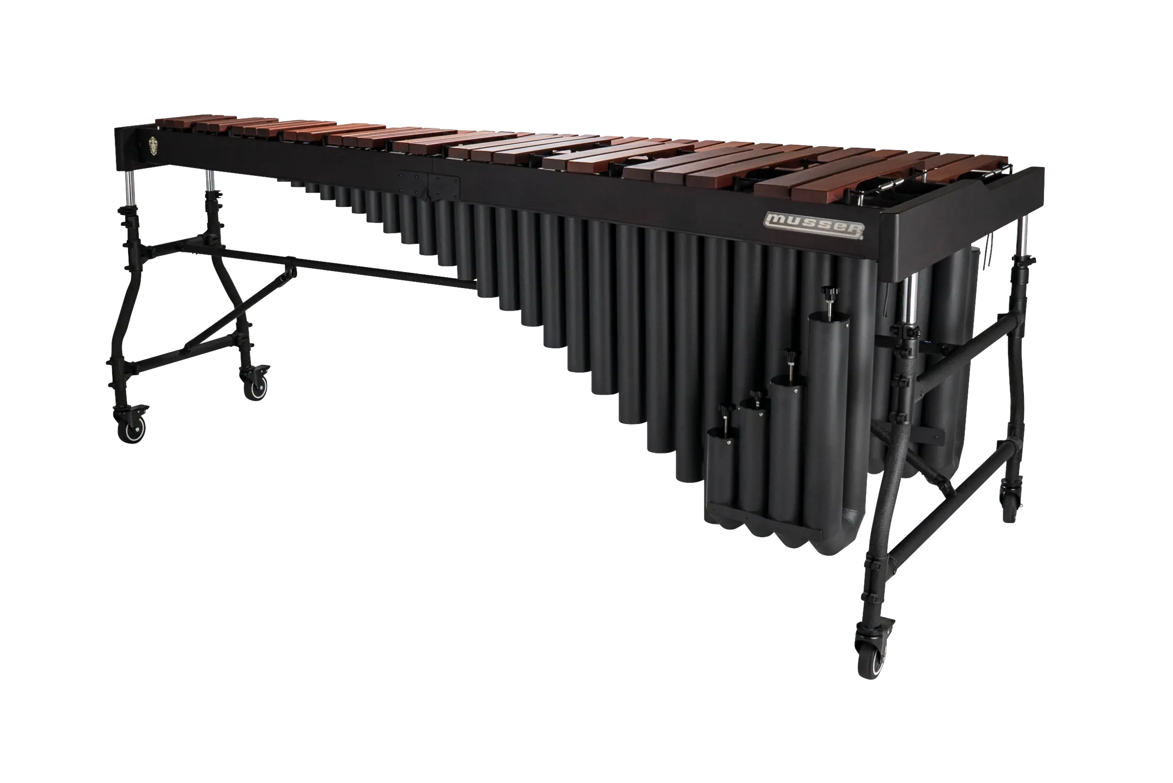 MSPM550 Musser Studio Series Padauk Marimba - zoomed in