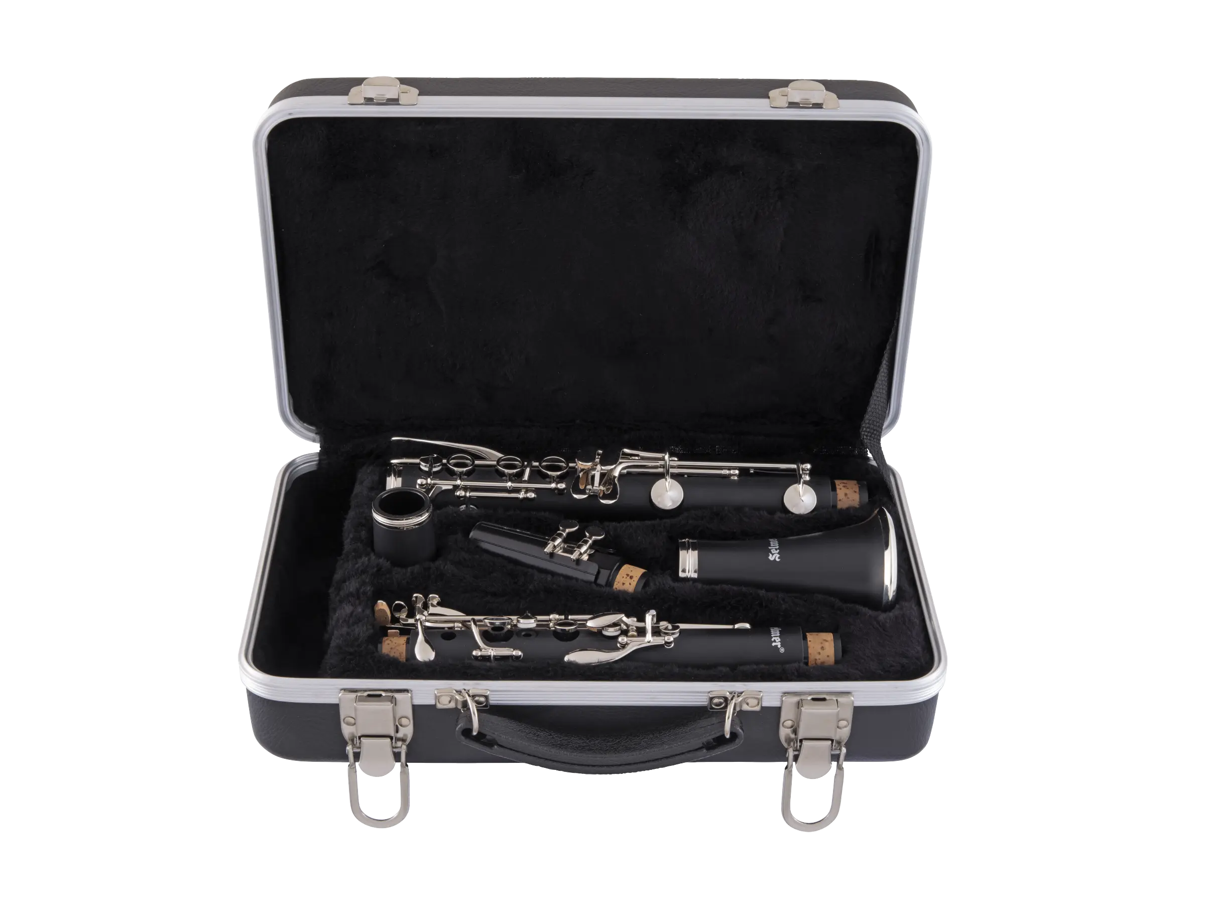 SCL201N Selmer Standard Student Bb Clarinet Ic Fr Hz Fs2 - zoomed in
