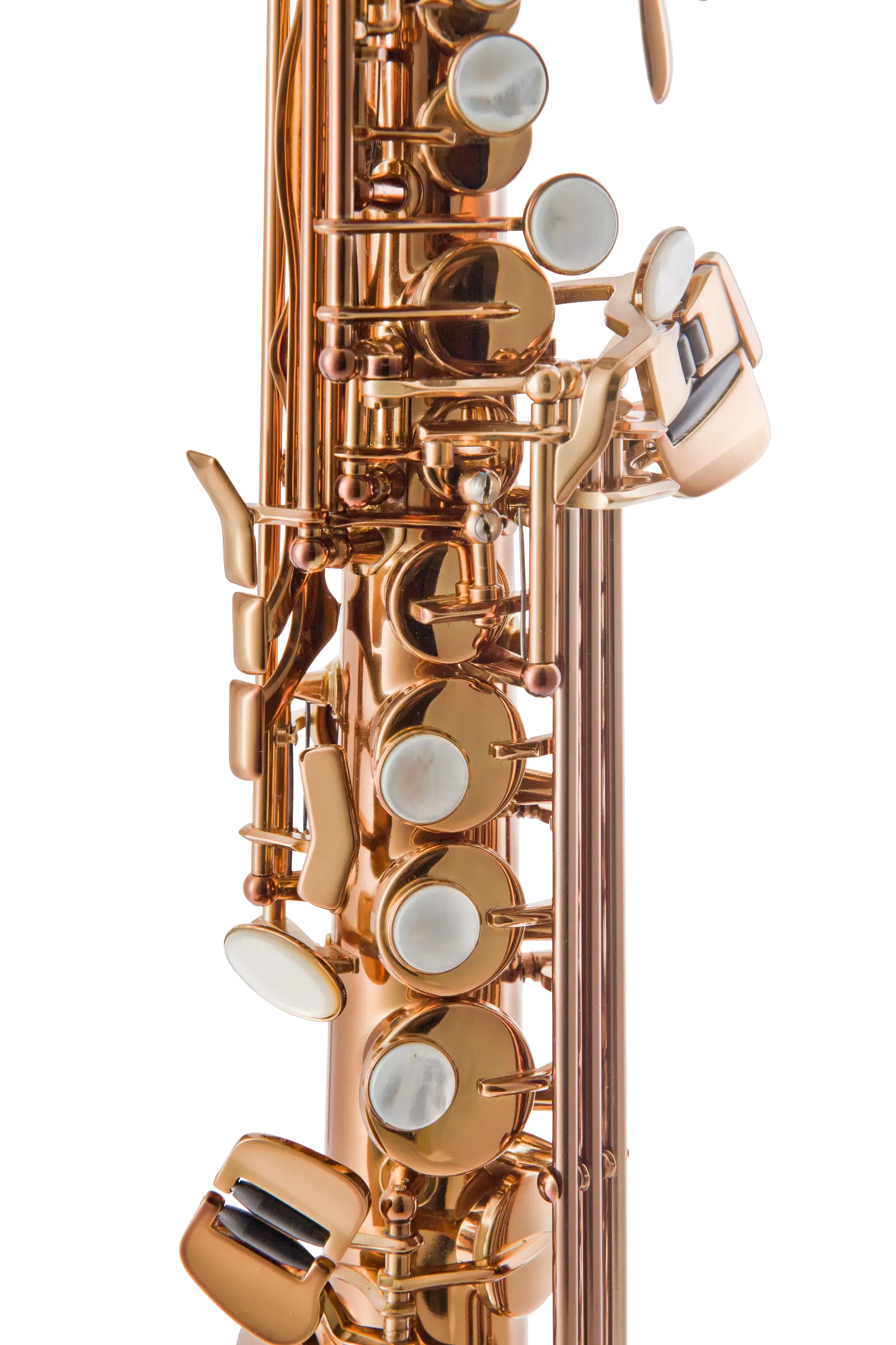 LSS511 Leblanc Soprano Saxophone - zoomed in
