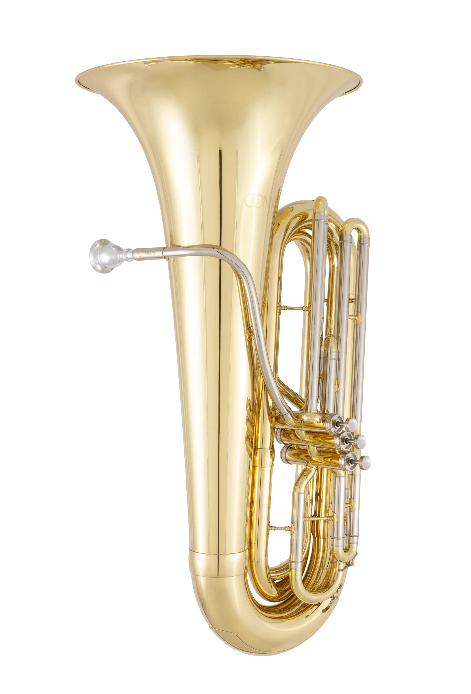 CBB3123 Conn Beginner Tuba - zoomed in