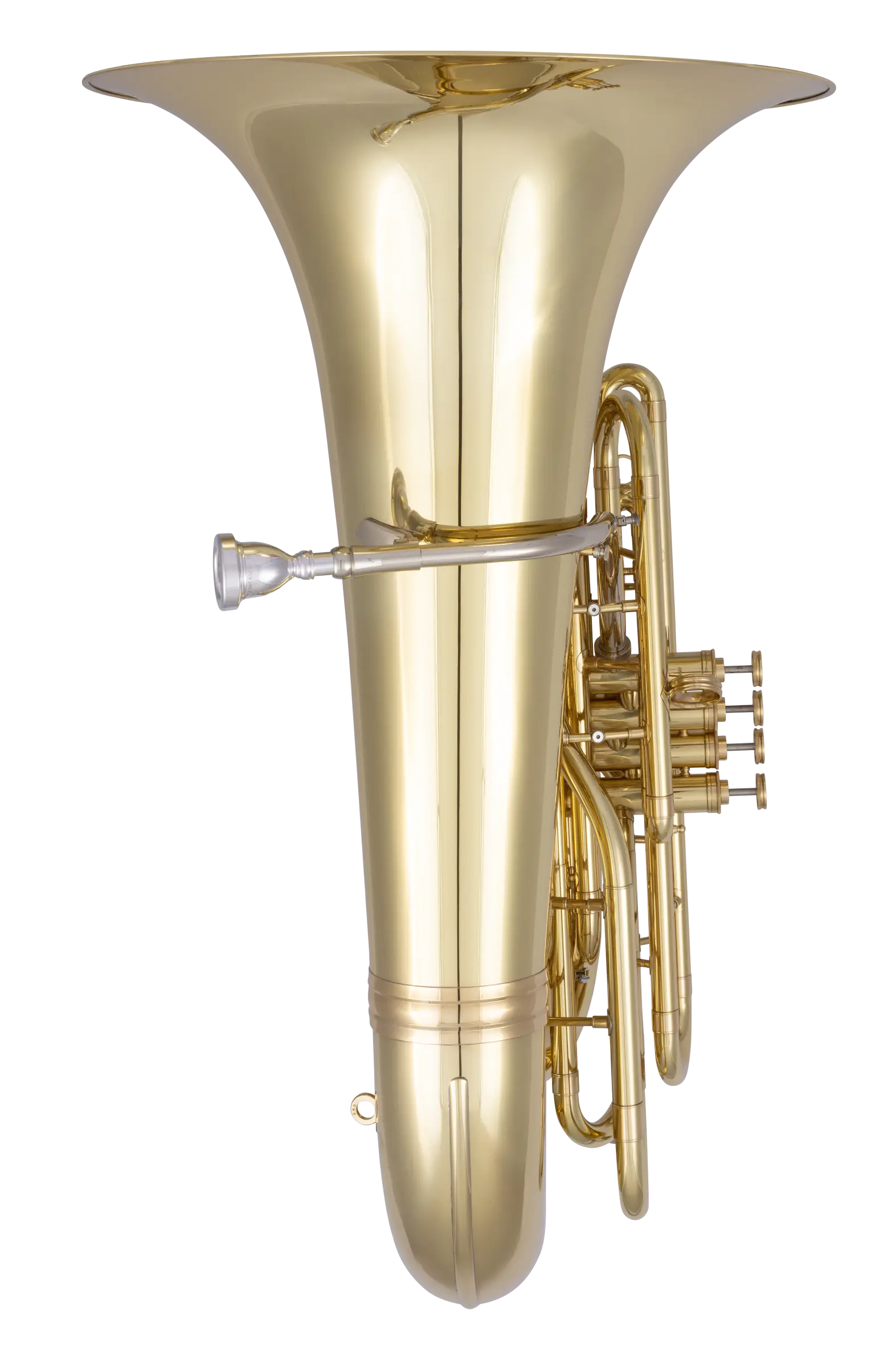 2341W King Professional Tuba - zoomed in
