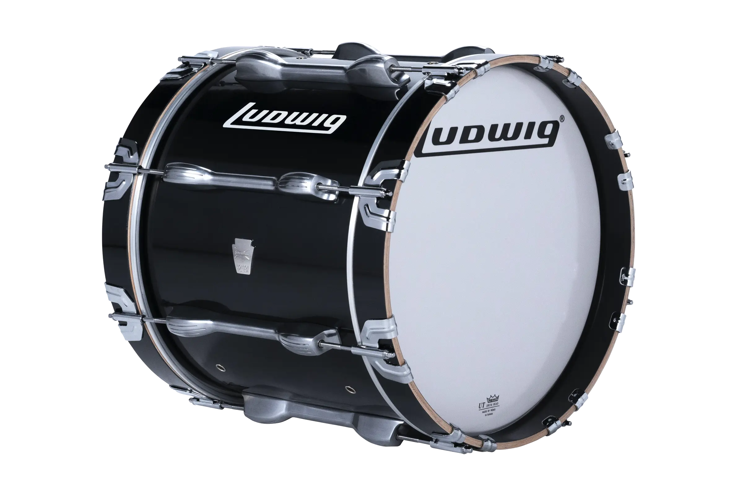 LU2MB16ACB Ludwig 14X16 ULT2 BASS DRUM BLACK - zoomed in