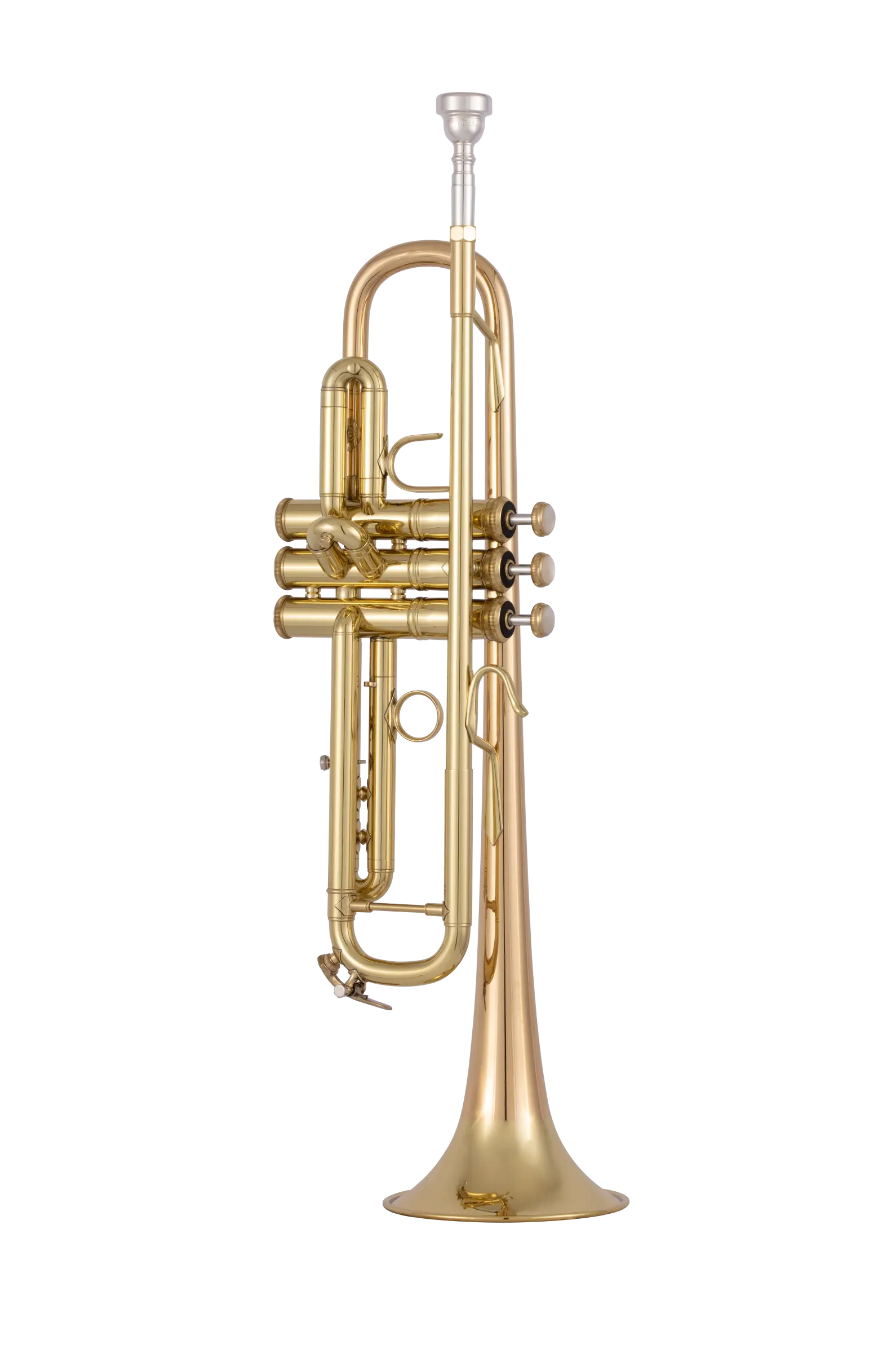 17043GYR Bach Professional Trumpet - zoomed in