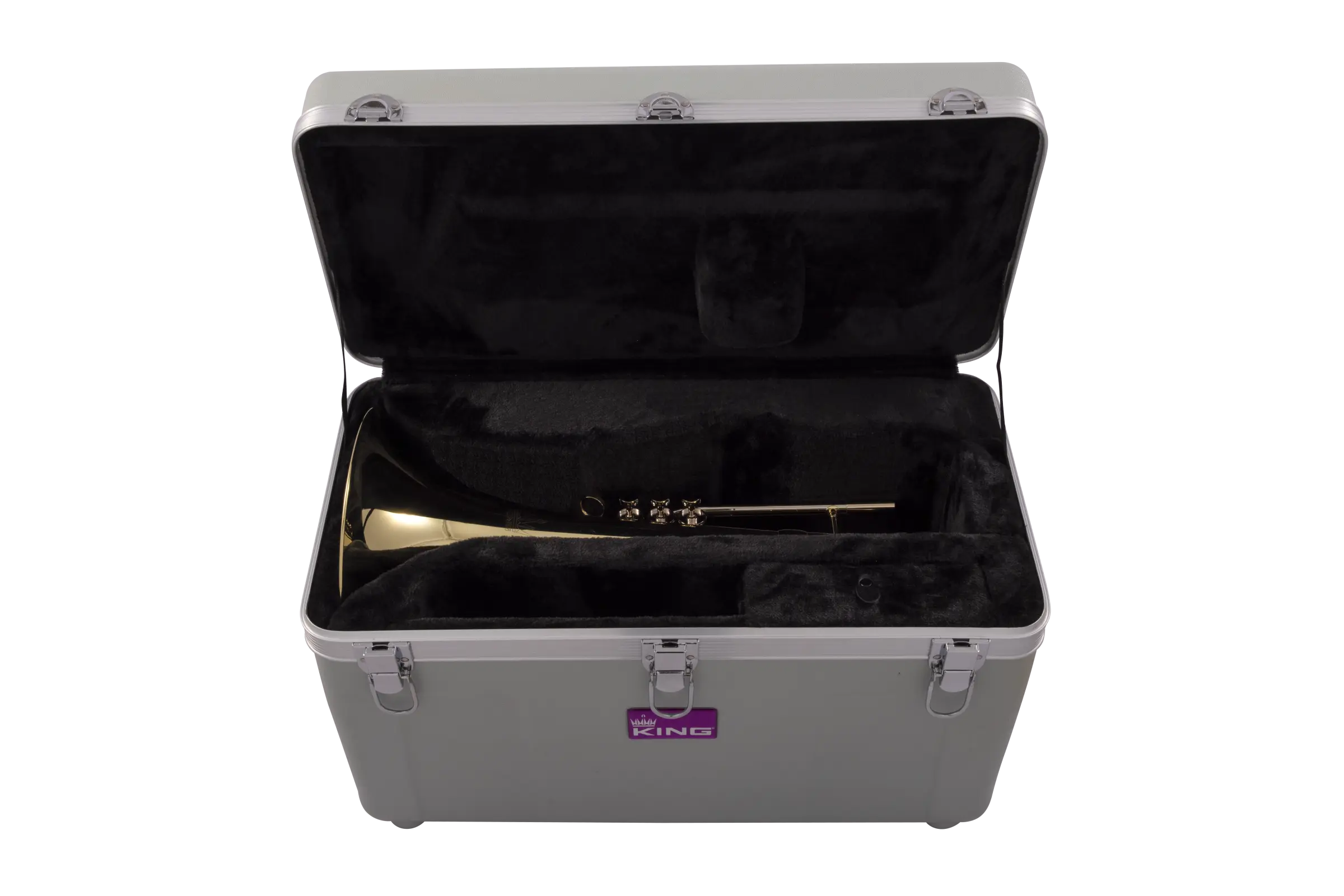 KMB611 King Professional Marching Baritone - zoomed in