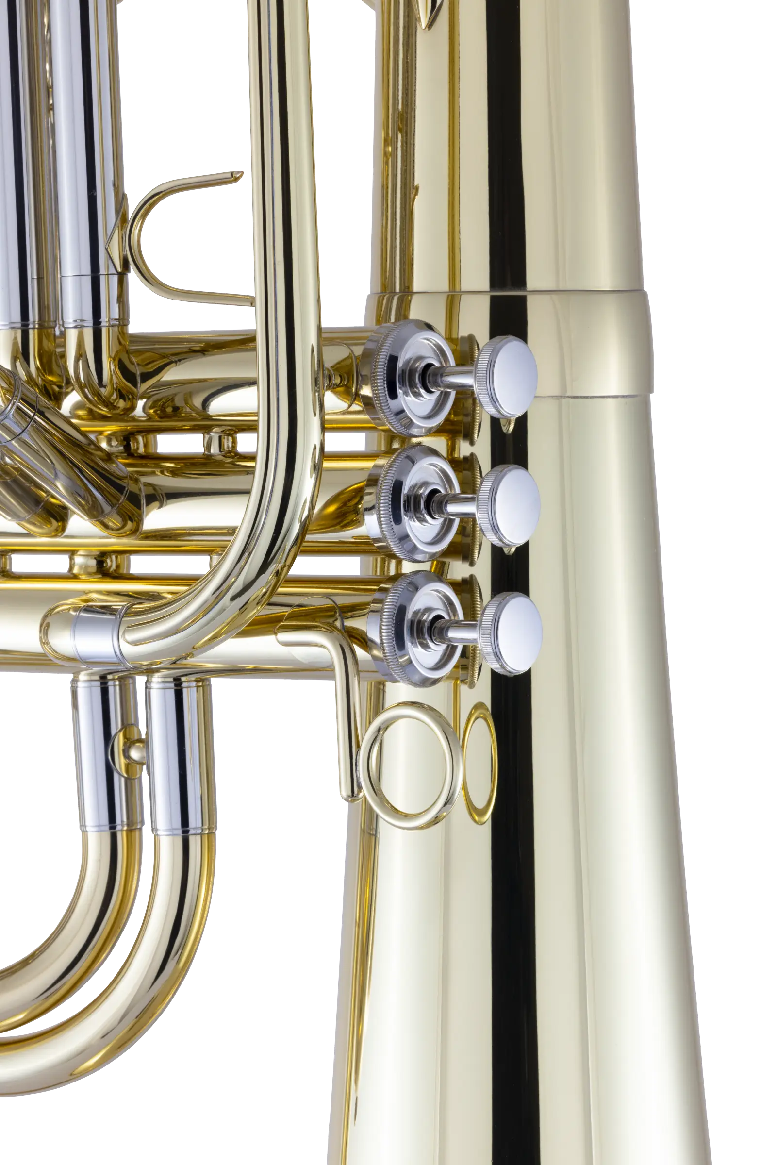 KME411 King Marching Euphonium - zoomed in