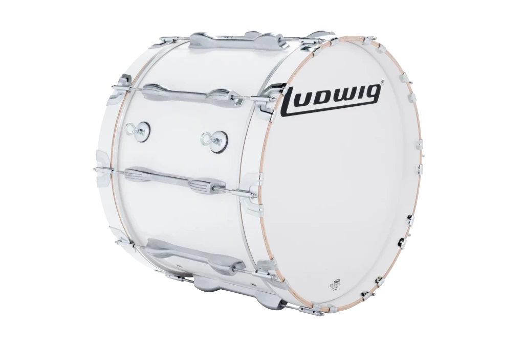 LU2MB20ACW Ludwig 14X20 ULT2 BASS DRUM WHITE