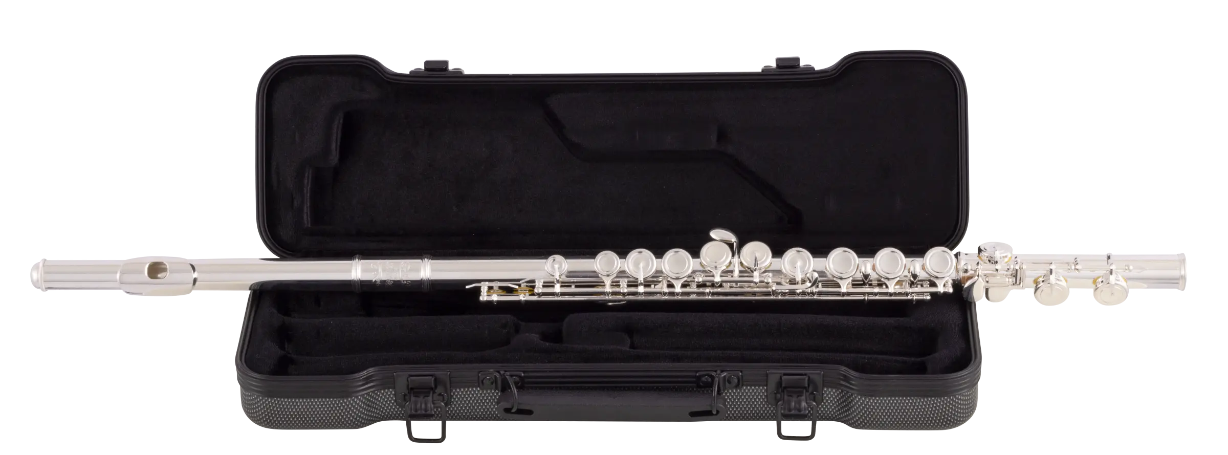 SFL302 Selmer Student Flute - zoomed in