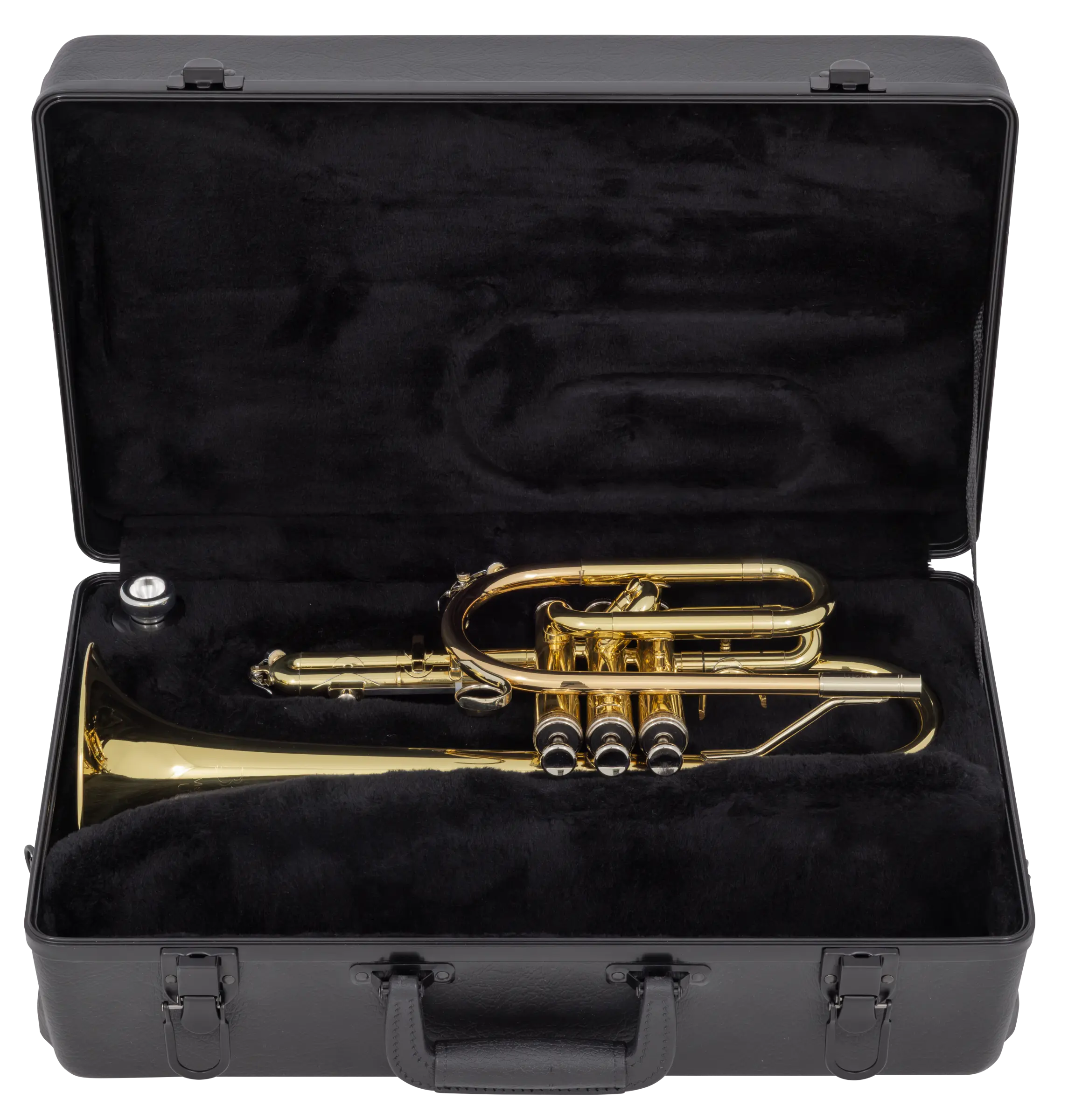 CR301H Bach Beginner Cornet - zoomed in