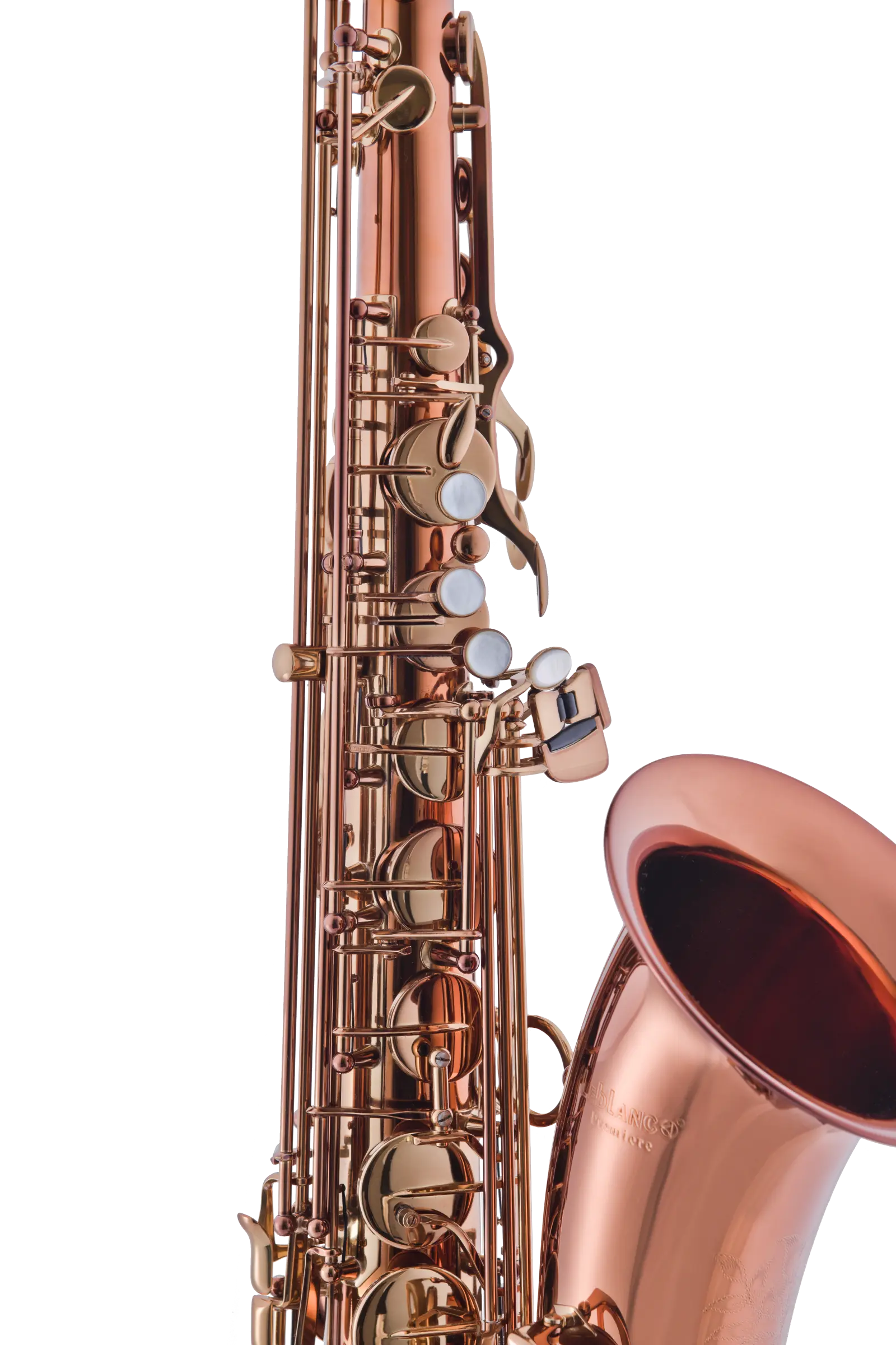 LTS711DLDIR Leblanc Tenor Saxophone in Bb Dark Lacquer Finish - zoomed in