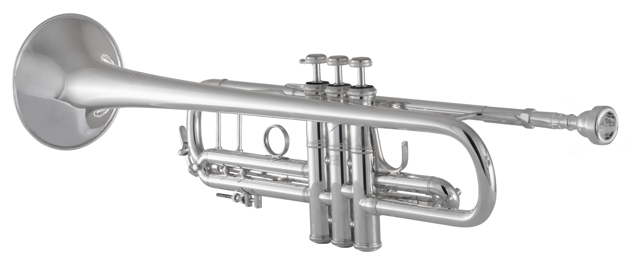190S37 Bach Professional Trumpet - zoomed in