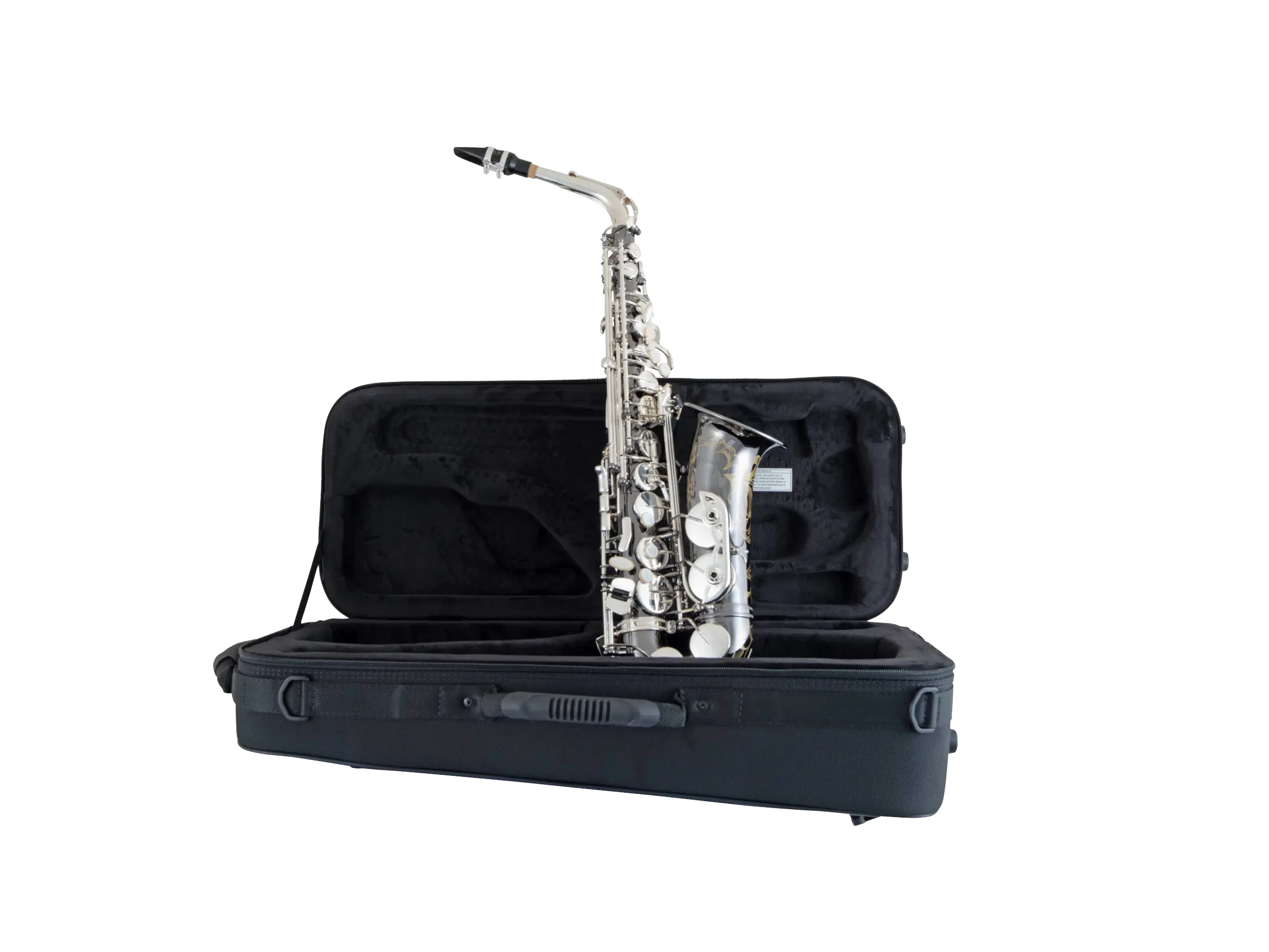 SAS711B Selmer Black Finish Alto Saxophone Ic Fr Hz Fs - zoomed in