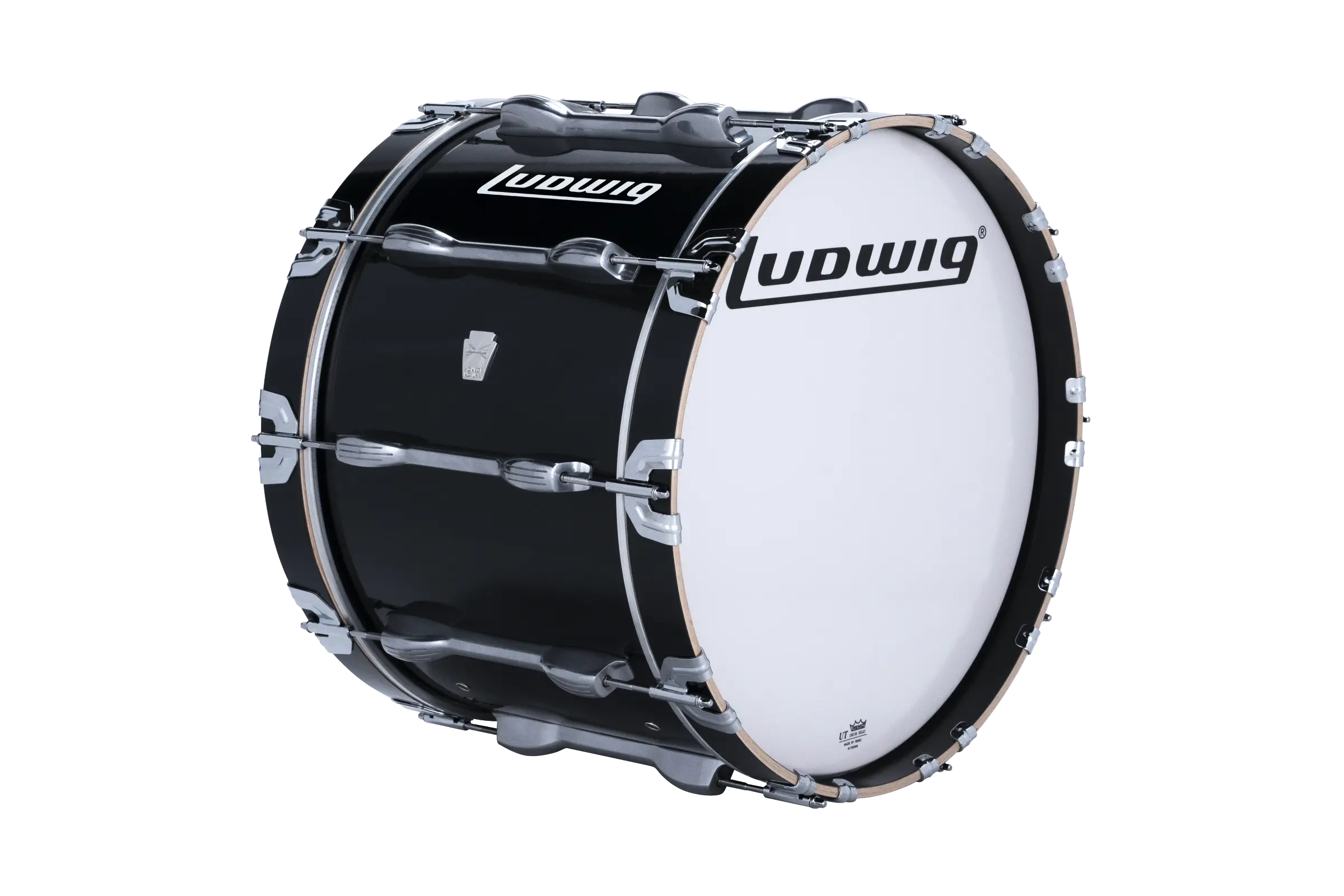 LU2MB20ACB Ludwig 14X20 ULT2 BASS DRUM BLACK - zoomed in