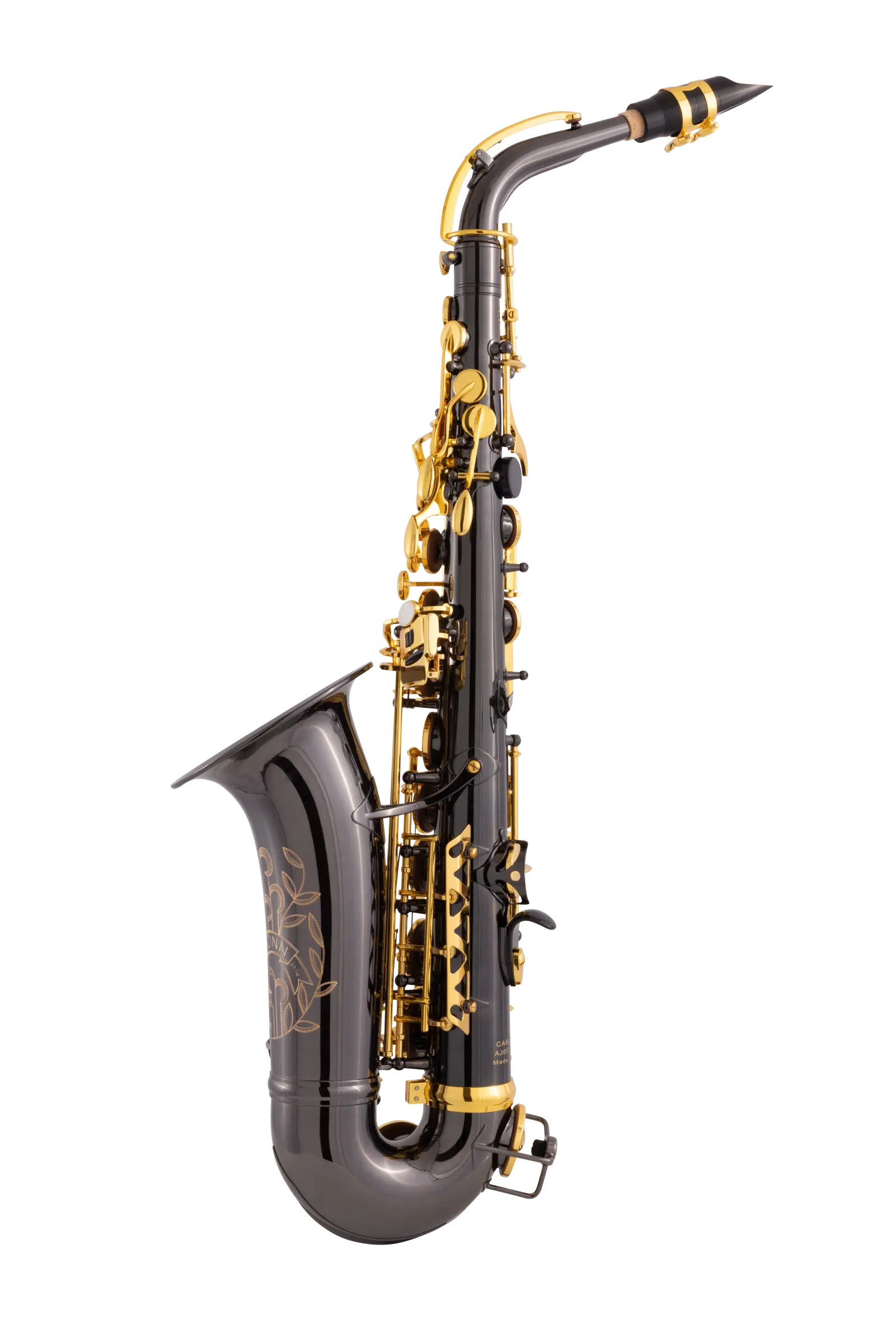 CAS411BG Conn Intermediate Alto Saxophone - zoomed in