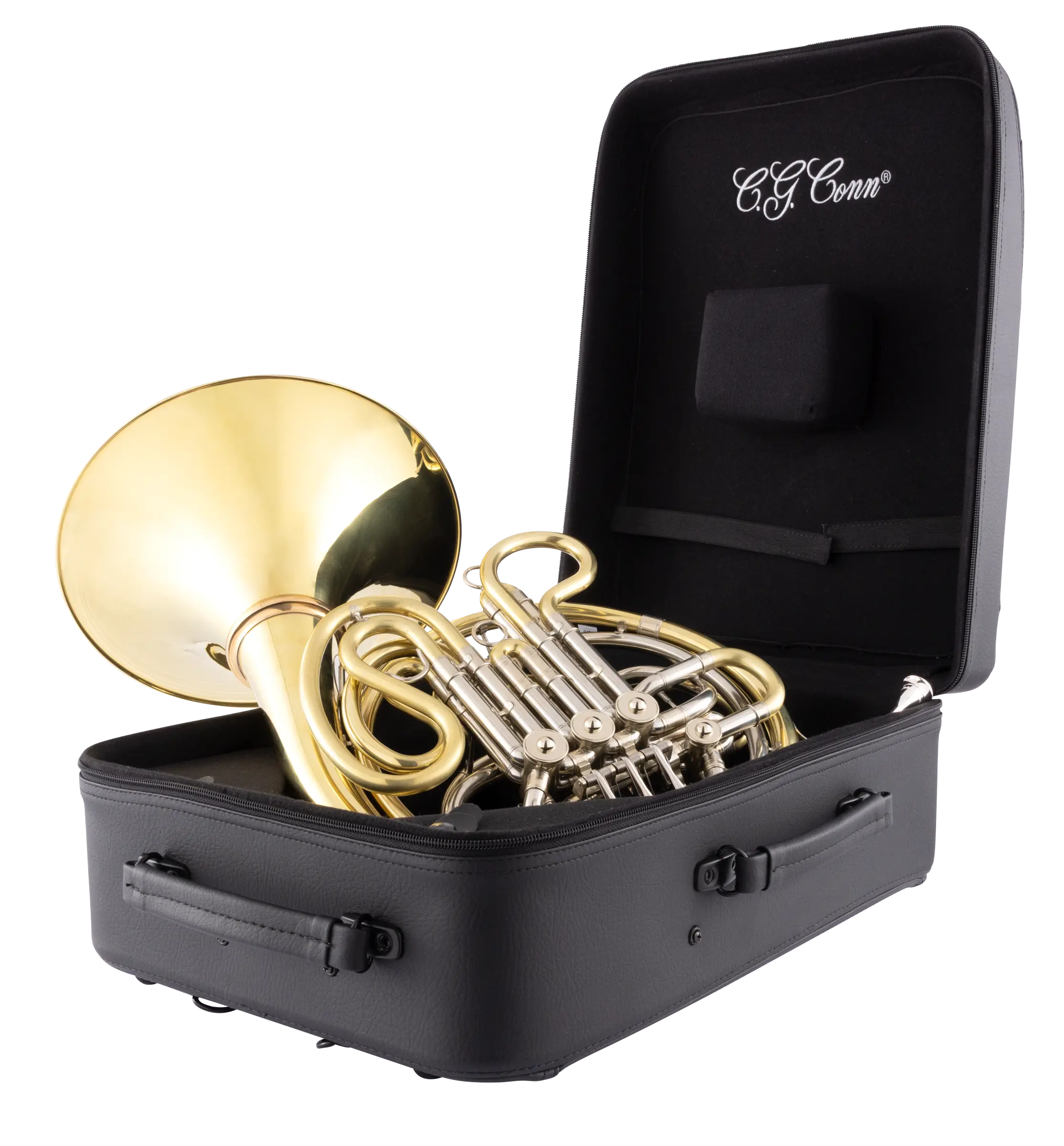 6DSUL Conn Professional French Horn - zoomed in