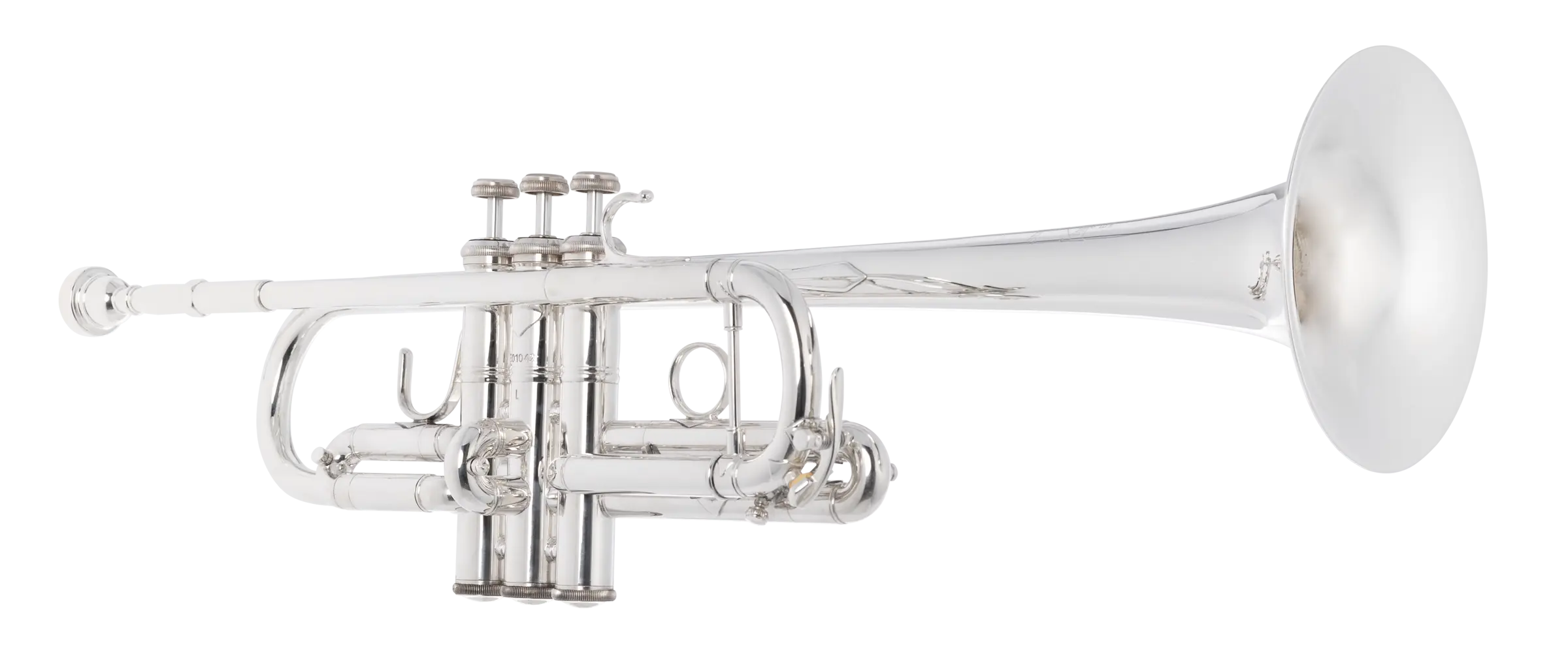 C190SL229F Bach C Trumpet - zoomed in