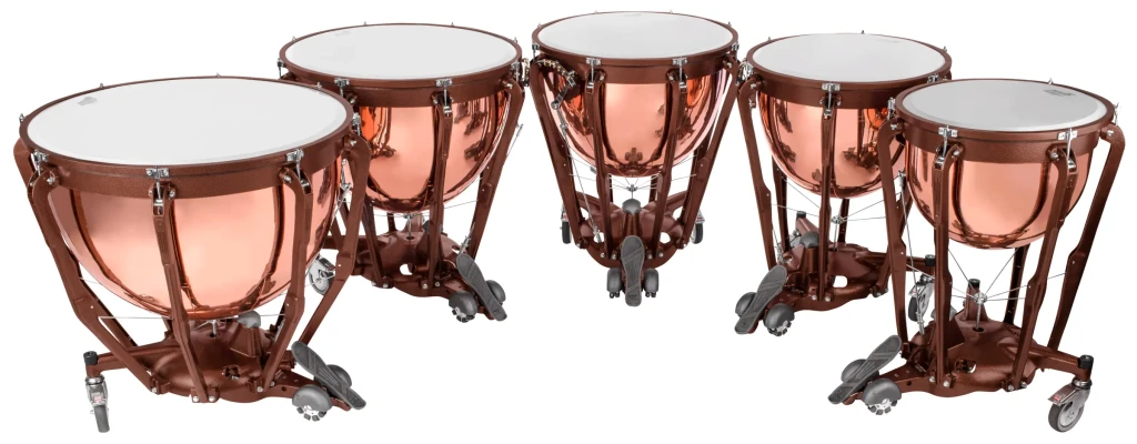 LTP505PG Ludwig Professional PolishedCopper 5PC B