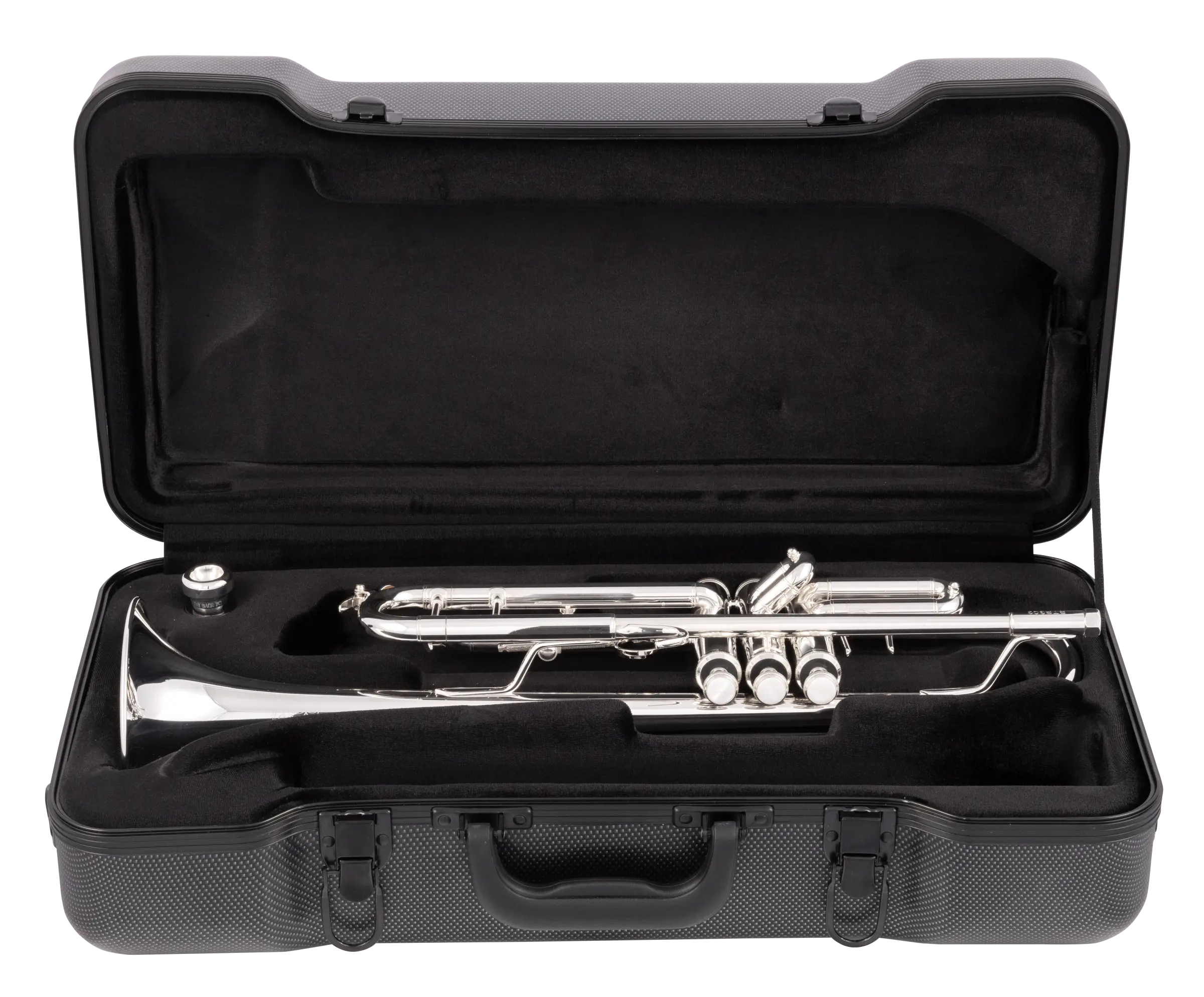 BTR302S Bach Beginner Trumpet - zoomed in