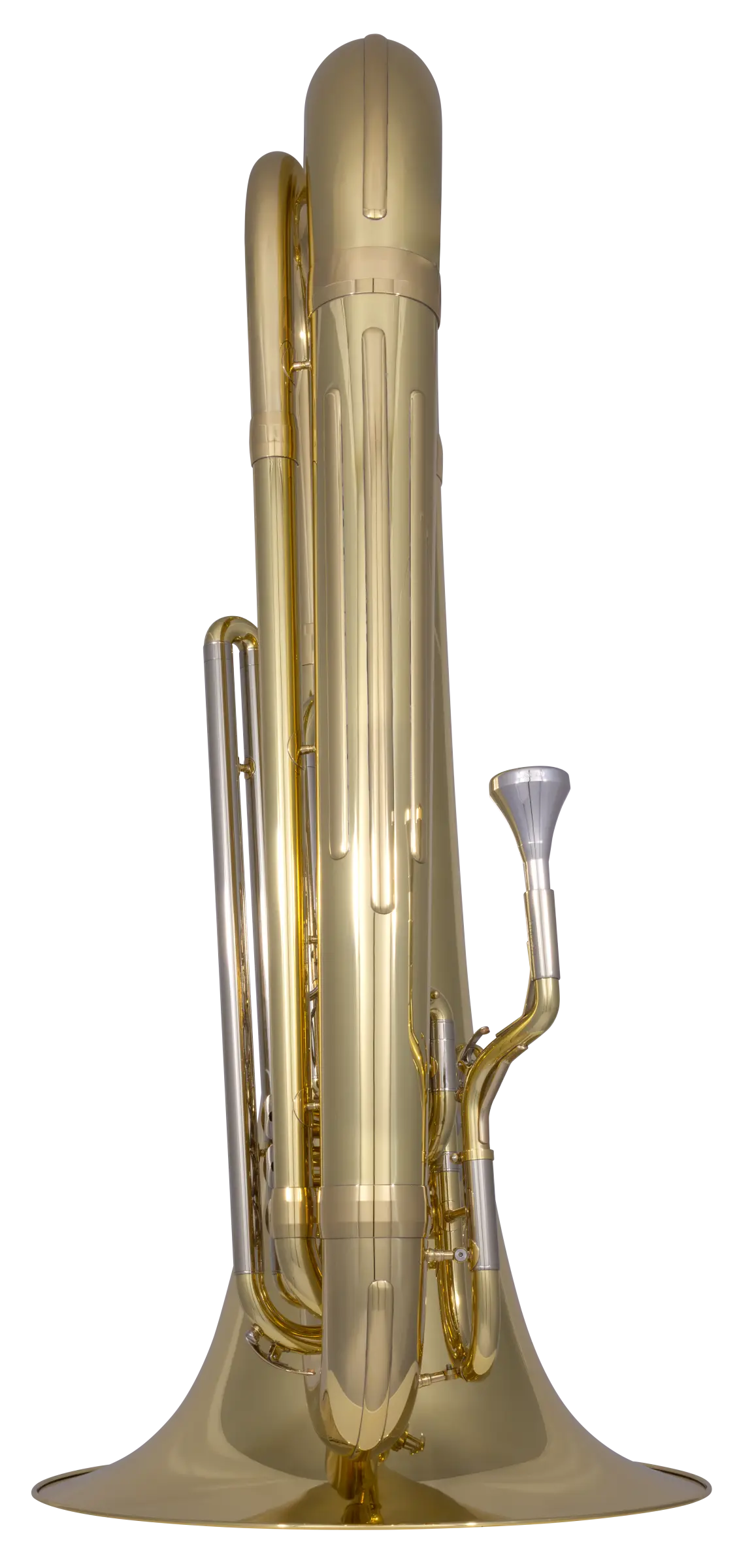 KMT611 King Advanced Marching Tuba - zoomed in