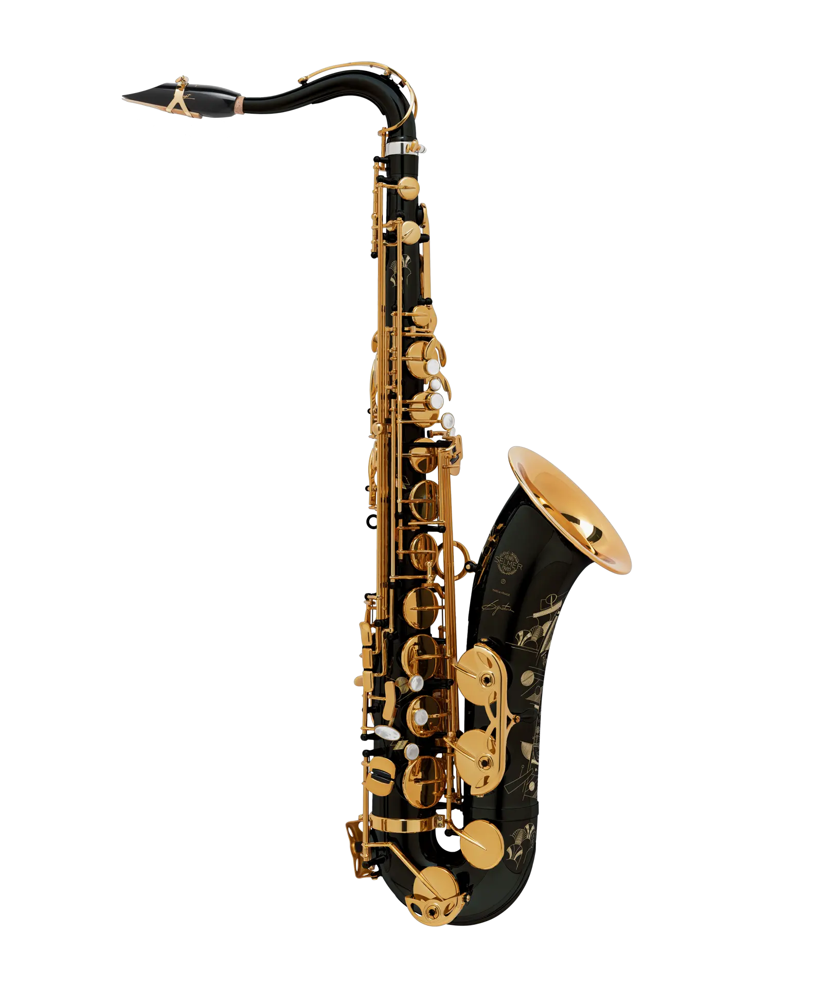84SIGBL HSP Professional Tenor Saxophone - zoomed in
