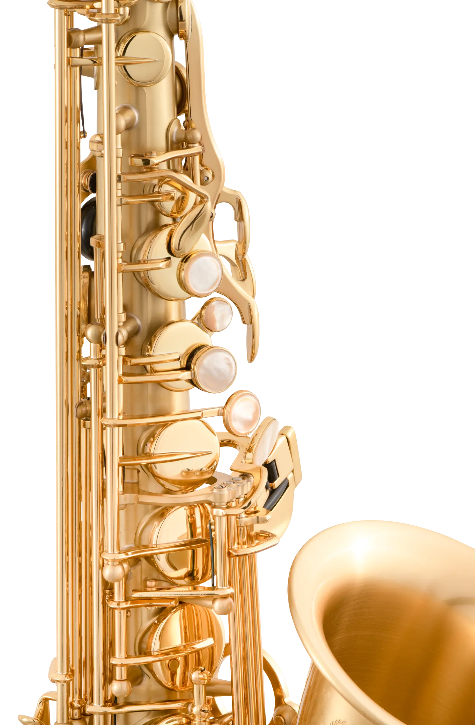 52JM HSP Professional Matte Alto Saxophone - zoomed in