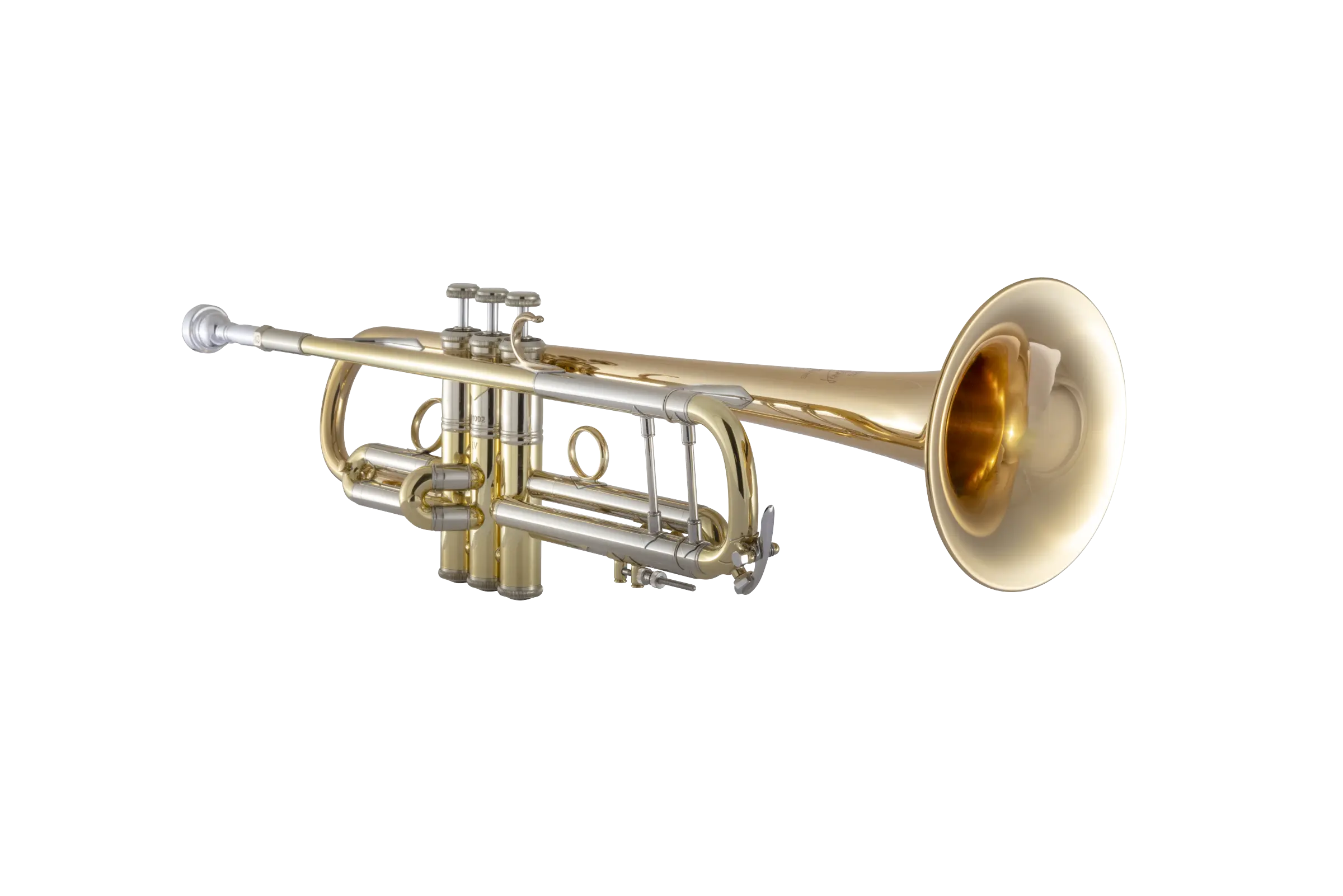 190L65GV Bach Professional Trumpet - zoomed in