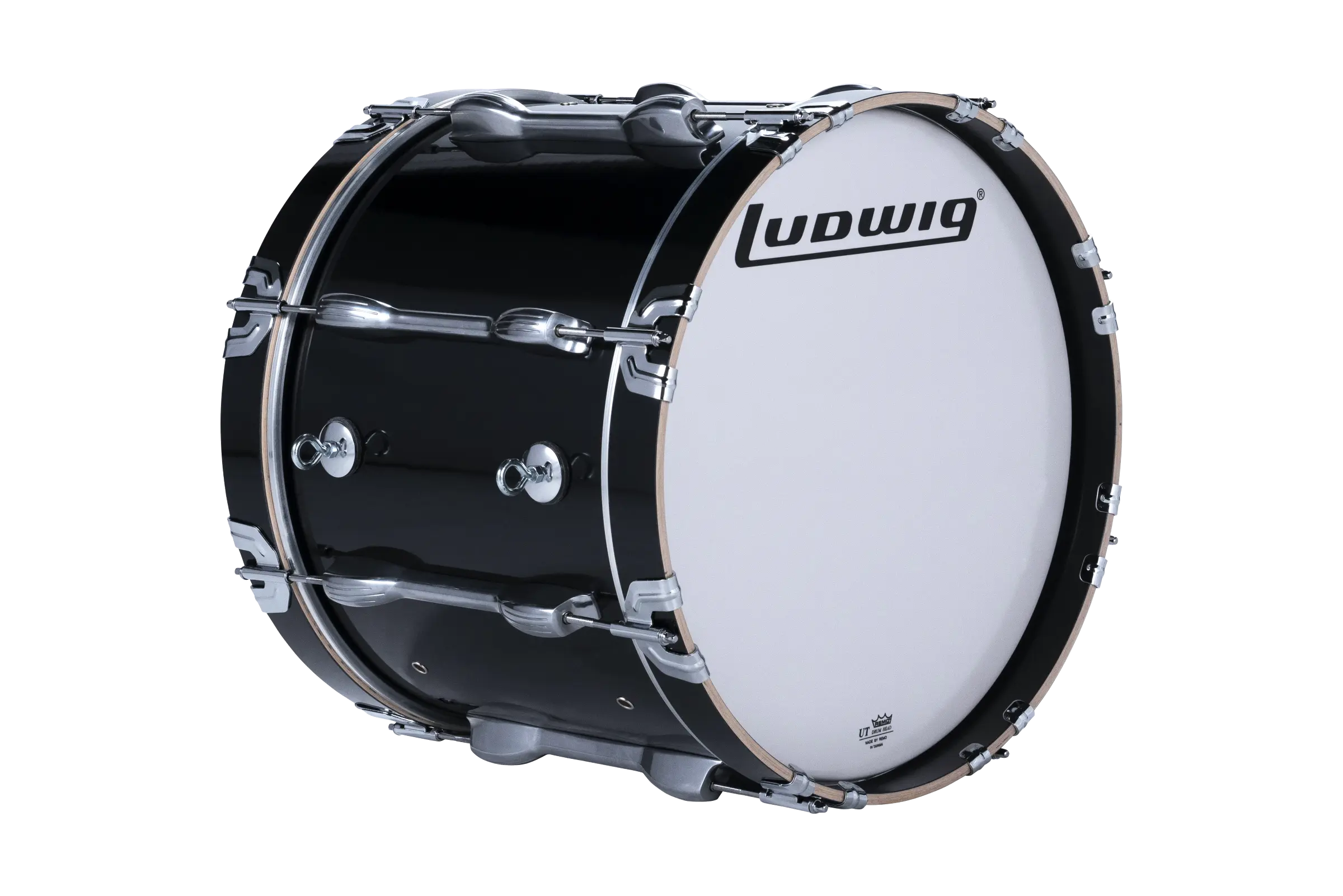 LU2MB18ACB Ludwig 14X18 ULT2 BASS DRUM BLACK - zoomed in