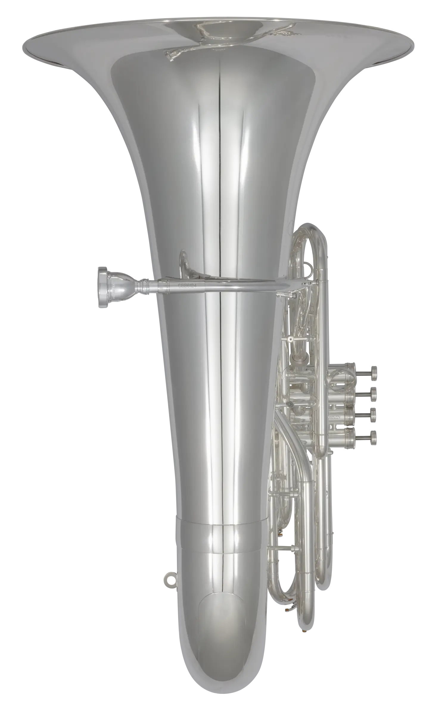 CBB6124S Conn Professional Tuba - zoomed in