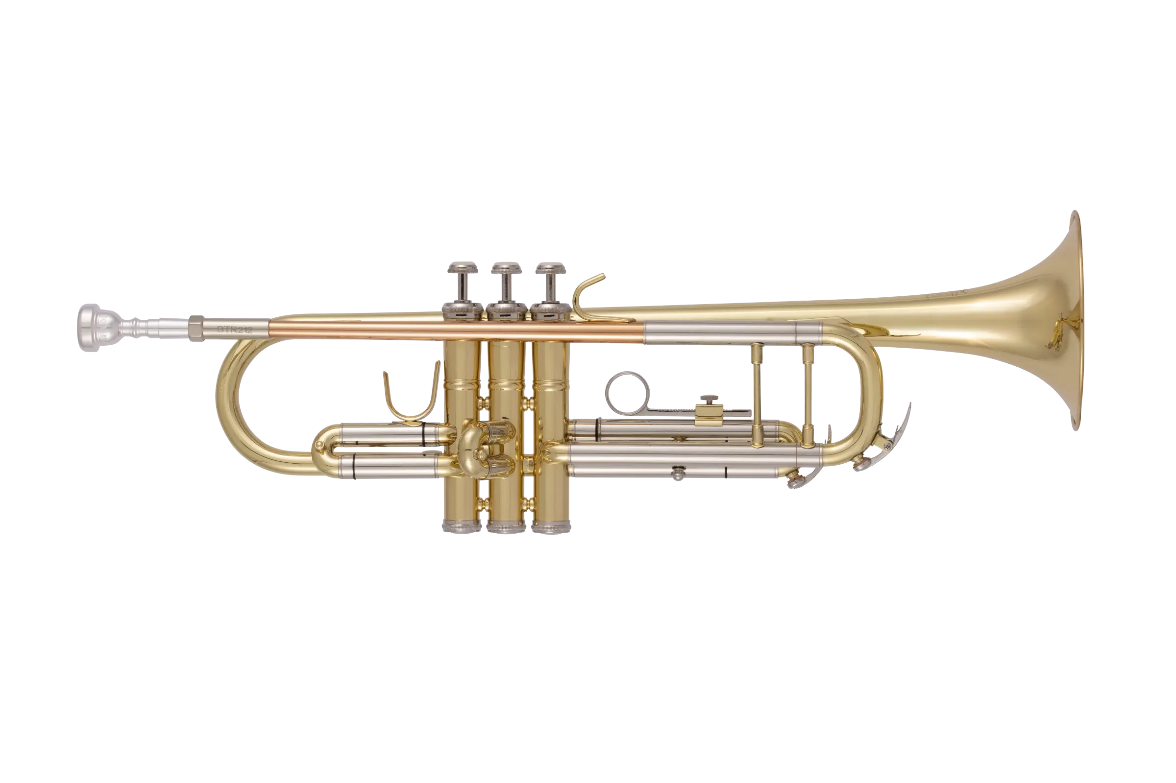 BTR212 Bach Beginner Trumpet - zoomed in