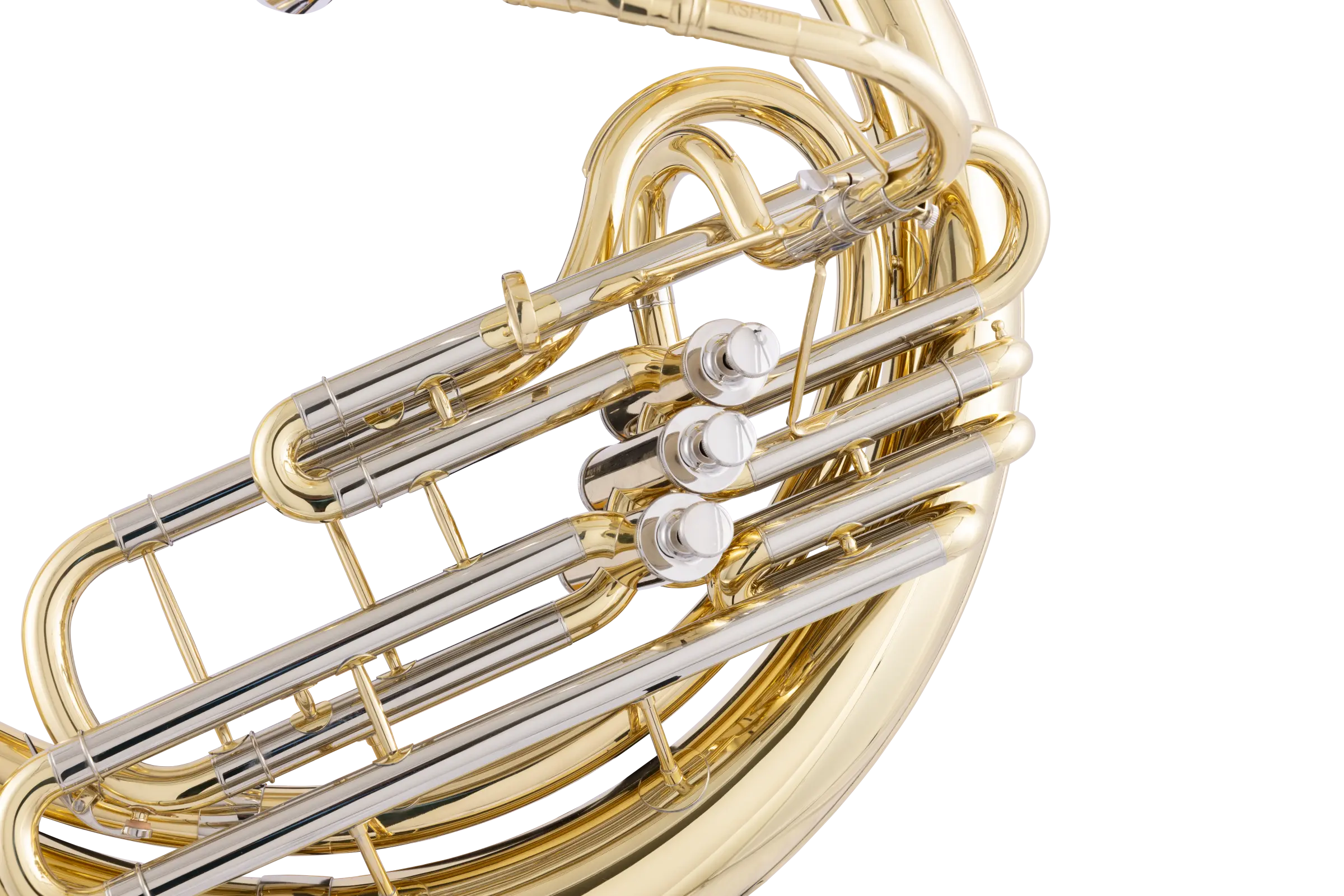 KSP411 King Intermediate Sousaphone - zoomed in