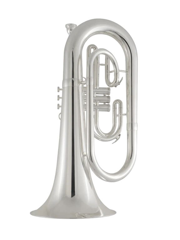 KME411S King Silver Marching Euphonium In Bk Vr Fs