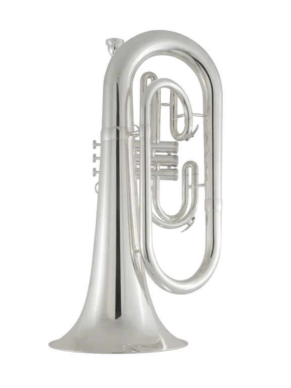 KME411S King Silver Marching Euphonium In Bk Vr Fs