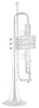 LT190S1B Bach Silver-PlatedFinish Trumpet In Bk Vr Fs - thumbnail