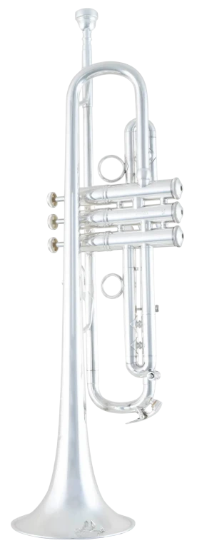 LT190S1B Bach Silver-PlatedFinish Trumpet In Bk Vr Fs
