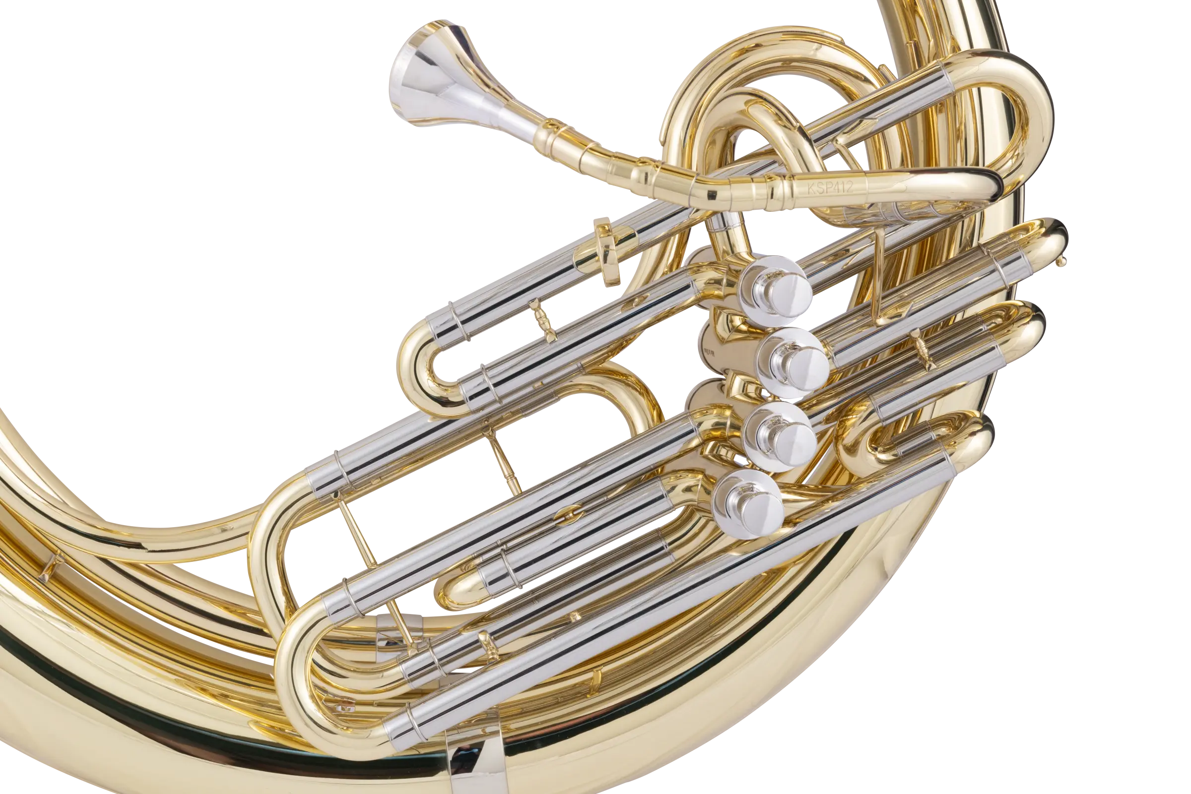 KSP412 King Intermediate Sousaphone - zoomed in