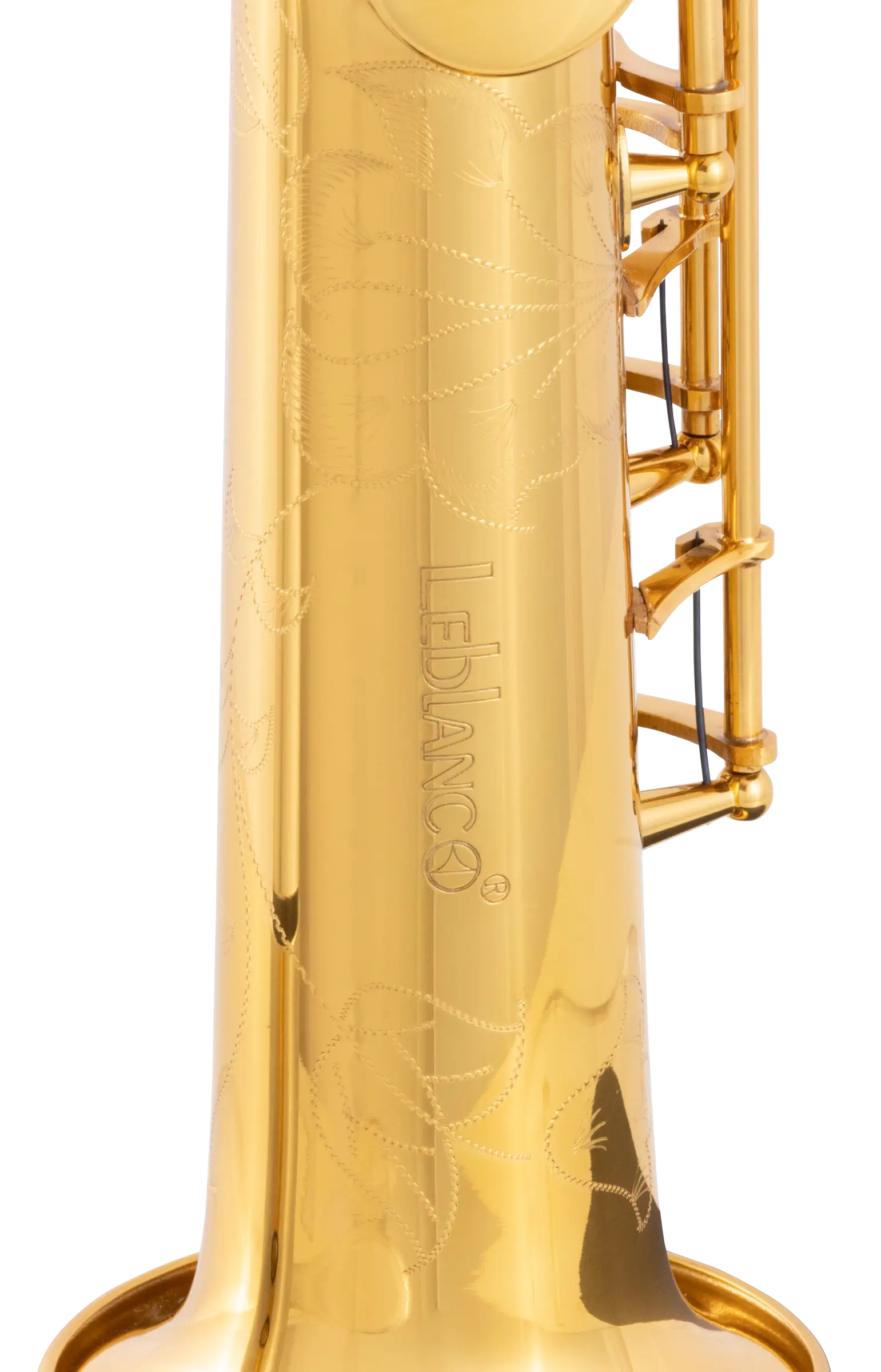 LSS211 Leblanc Student Soprano Saxophone - zoomed in
