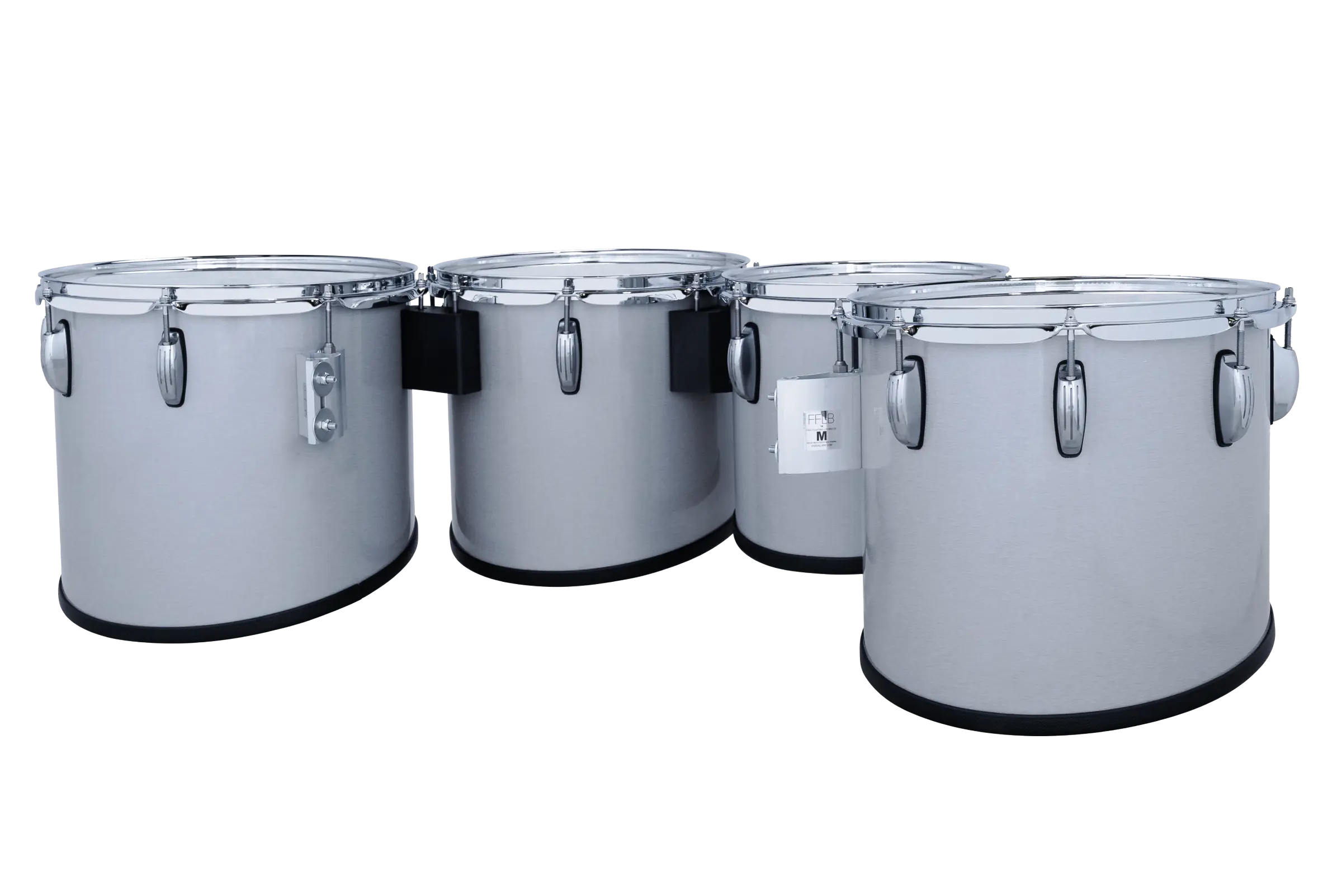 LU2MT0234ACG Ludwig Ultimate 2 LG Quad Tenors Gray Cortex - zoomed in