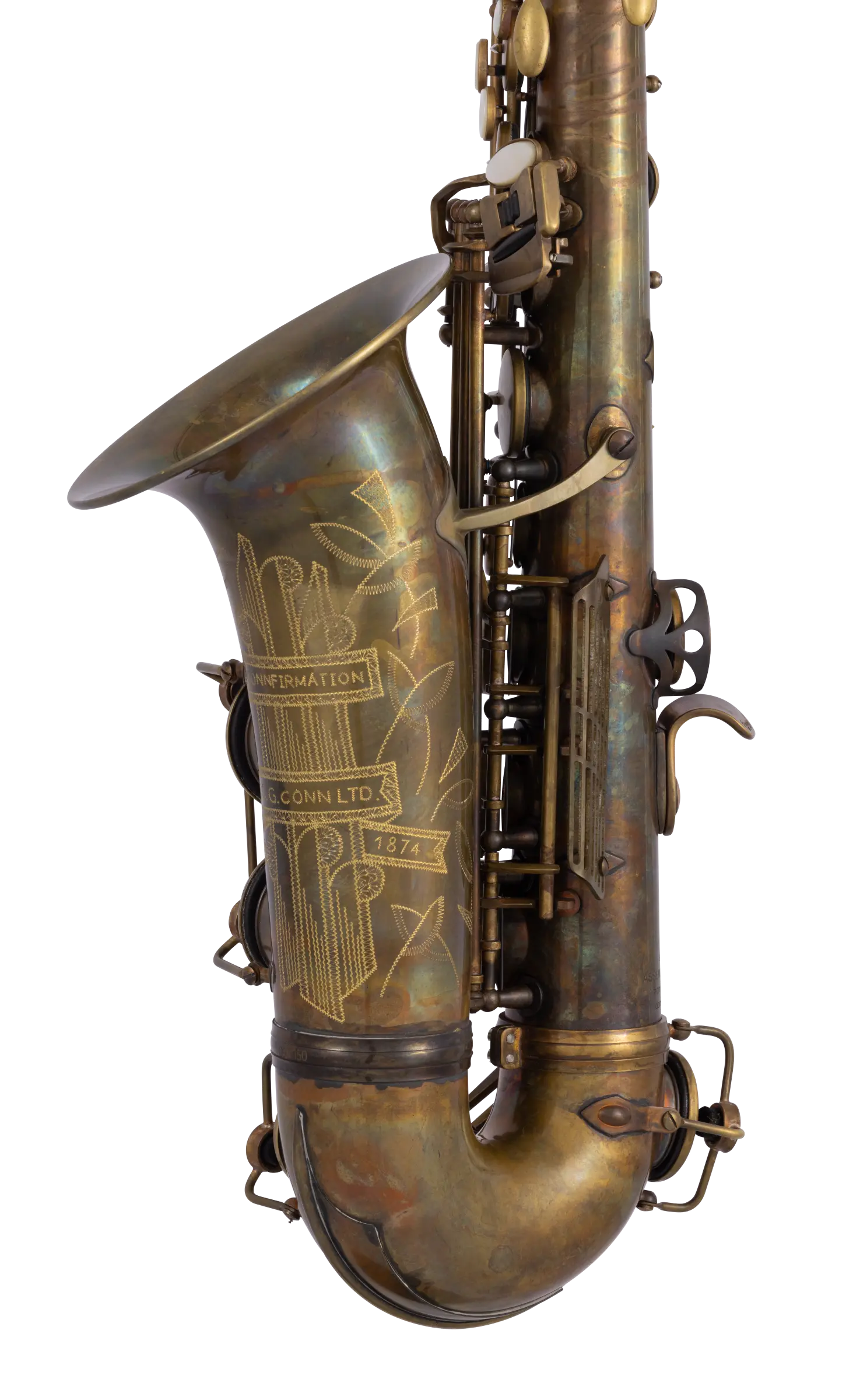 CAS811LTD150 Conn Ltd Professional Alto Saxophone - zoomed in