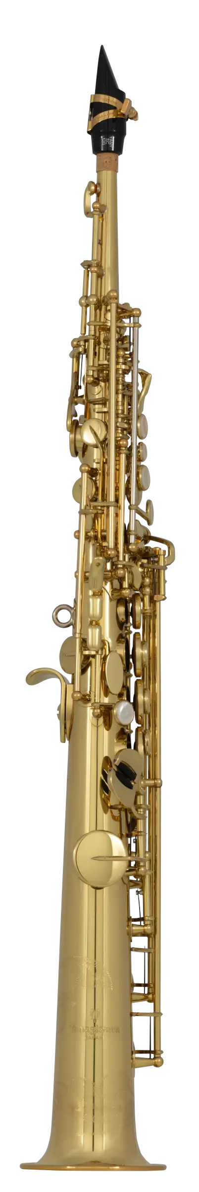 SWO1 Yanagisawa Professional Soprano Saxophone - zoomed in