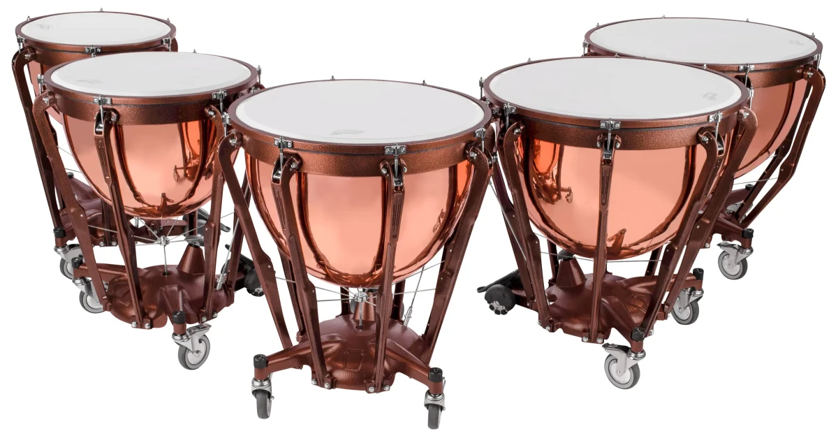 LTP505PG Ludwig Professional PolishedCopper 5PC A