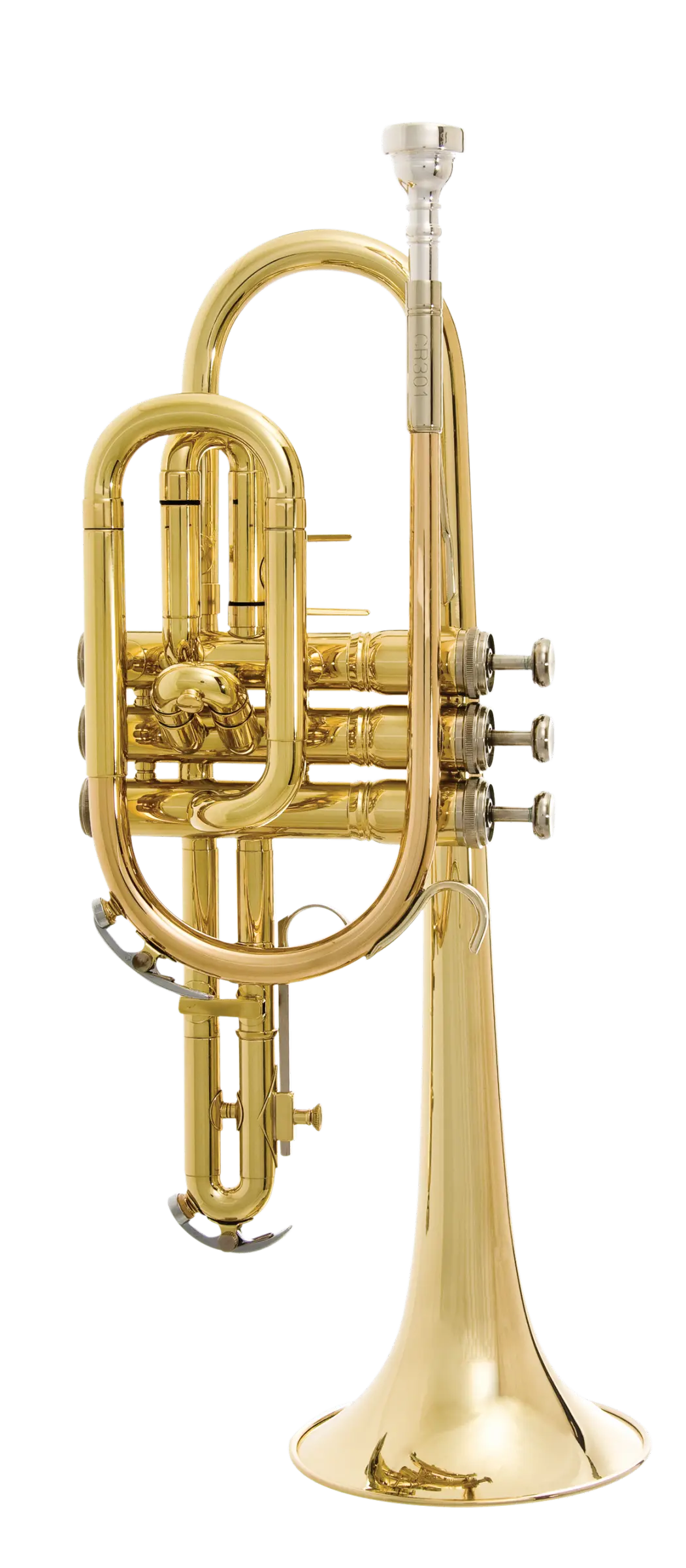 CR301H Bach Student Cornet - zoomed in