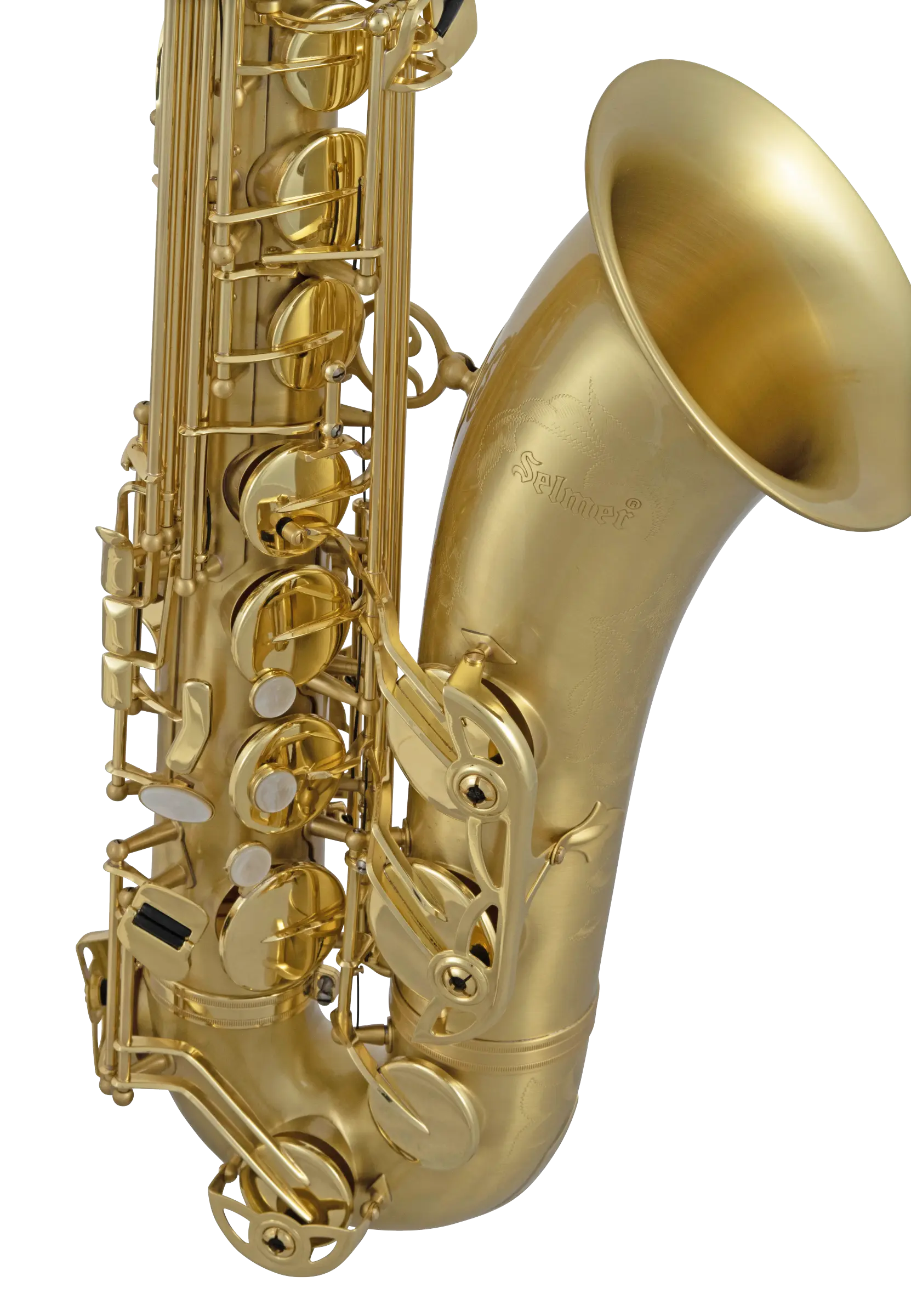 STS711M Selmer Lacquer Finish Tenor Saxophone In Fr Vr Ls xcu - zoomed in
