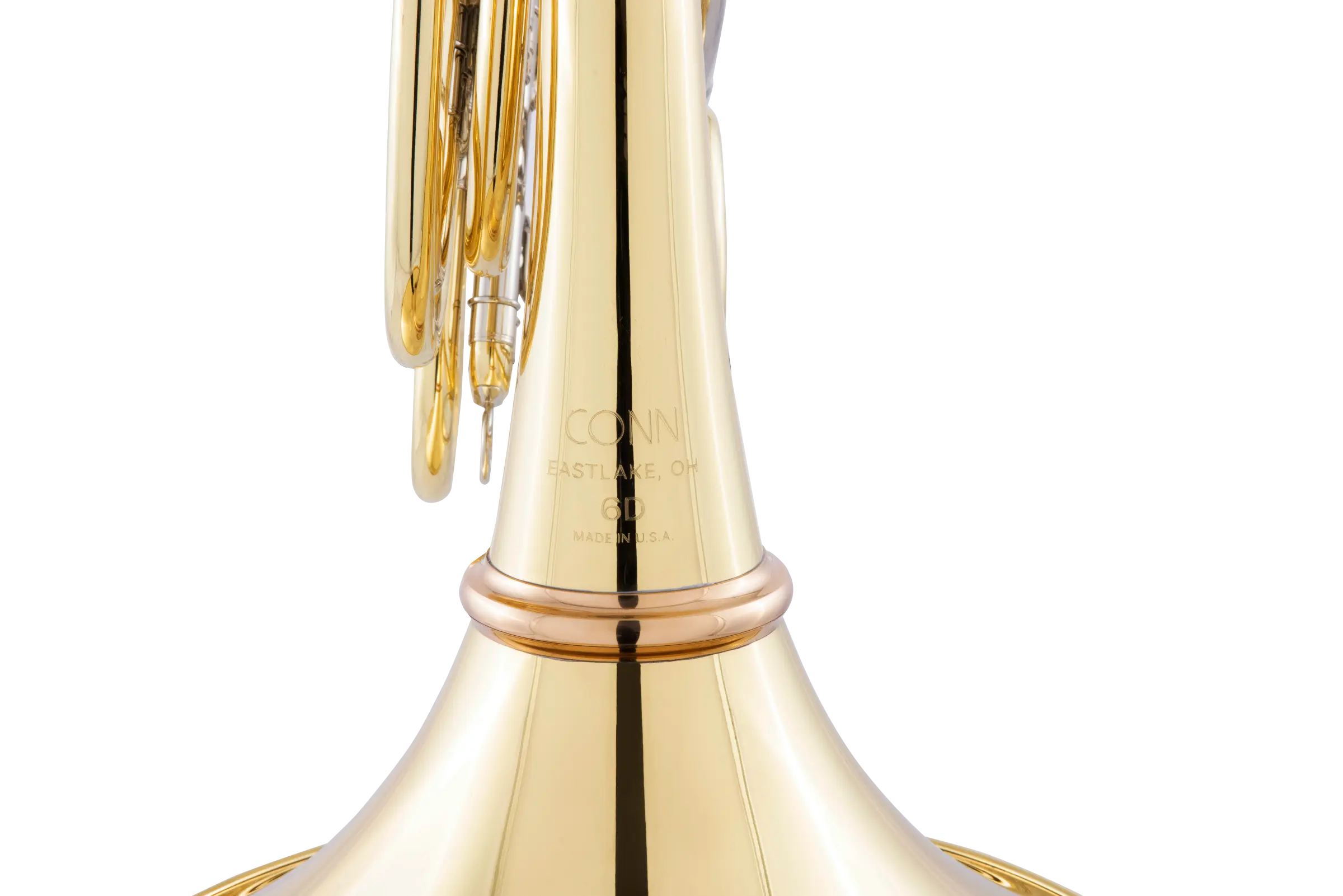 6DS Conn Artist Double Horn in F/B♭ 6DS with Screw Bell - zoomed in