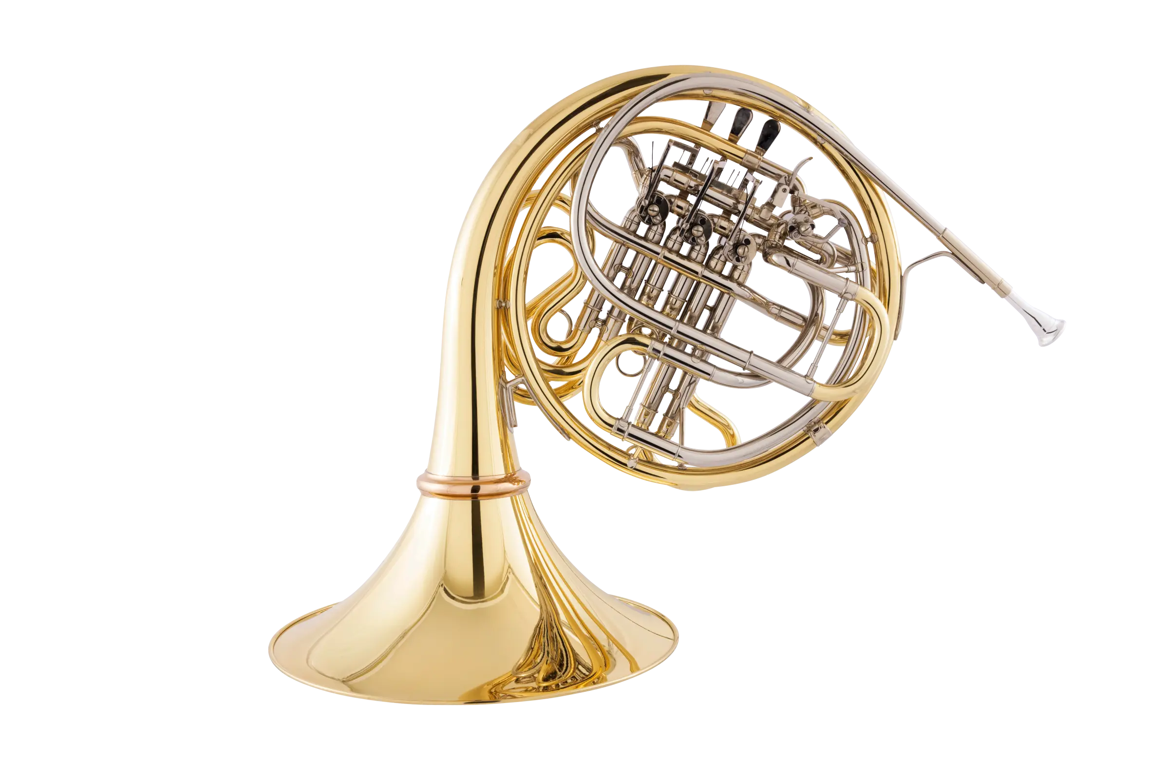 6DS Conn Artist Double Horn in F/B♭ 6DS with Screw Bell - zoomed in
