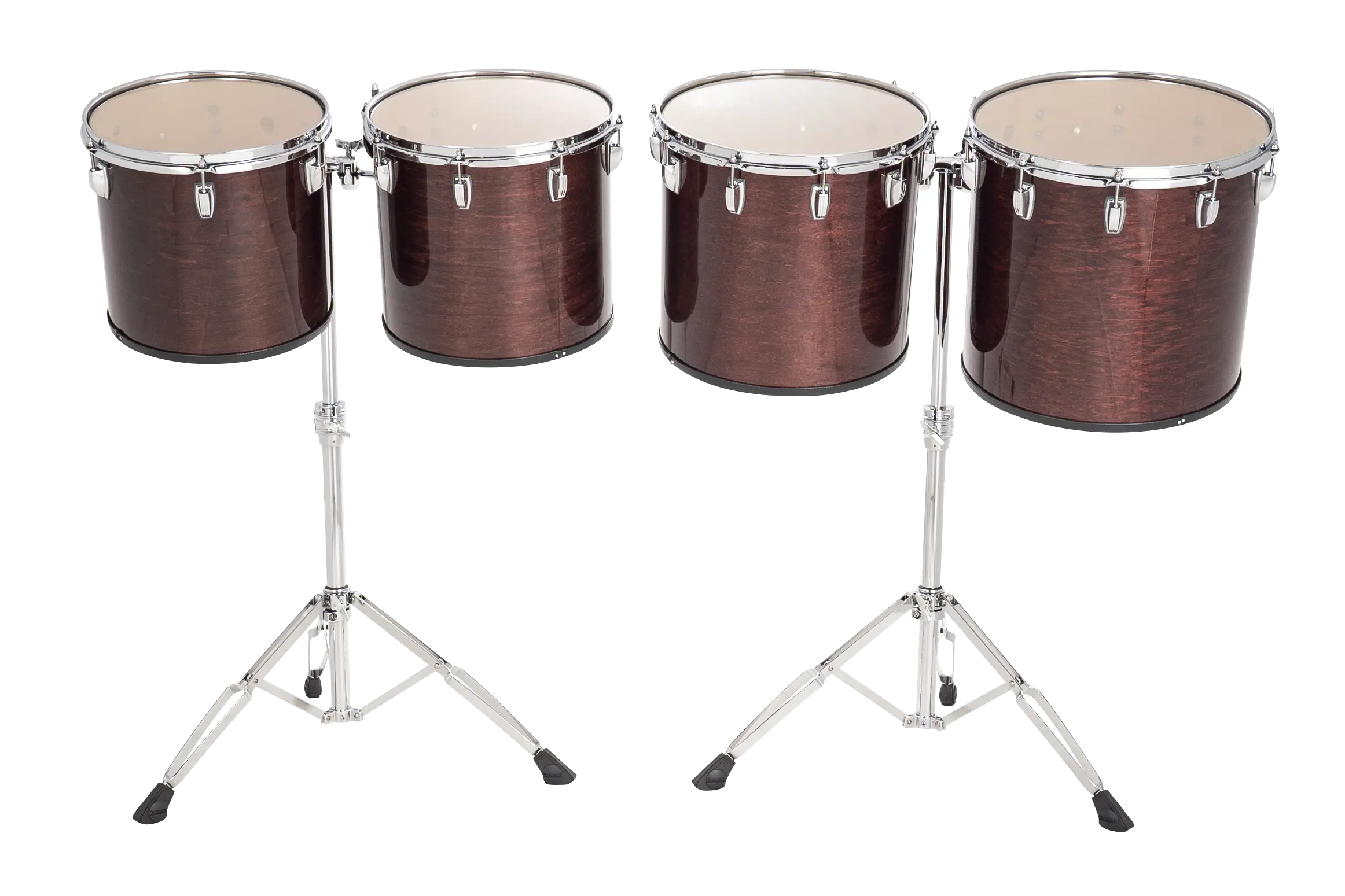 LECTS36TRM Ludwig Concert Single Head Toms Low Range Mahogany B - zoomed in