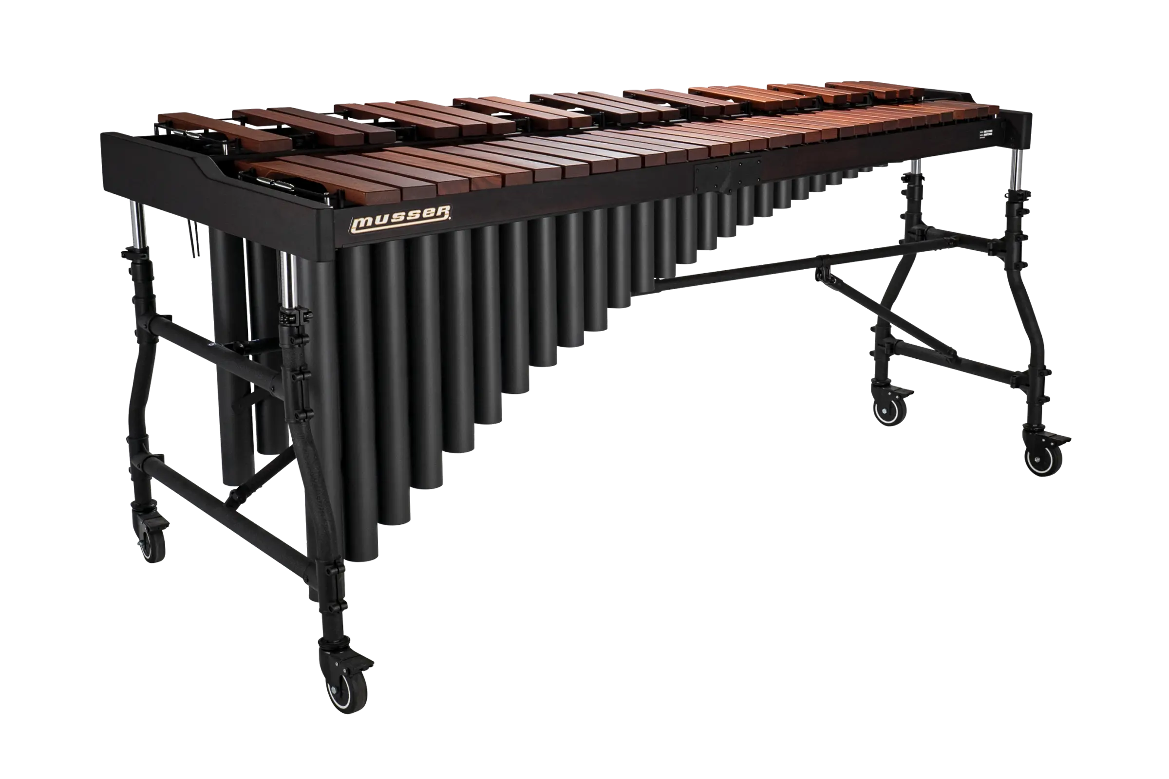 MSPM543 Musser Studio Series Padauk Marimba - zoomed in