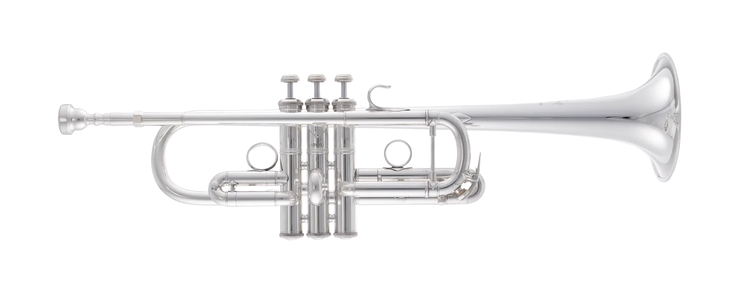 C190SL238VF Bach C Trumpet - zoomed in